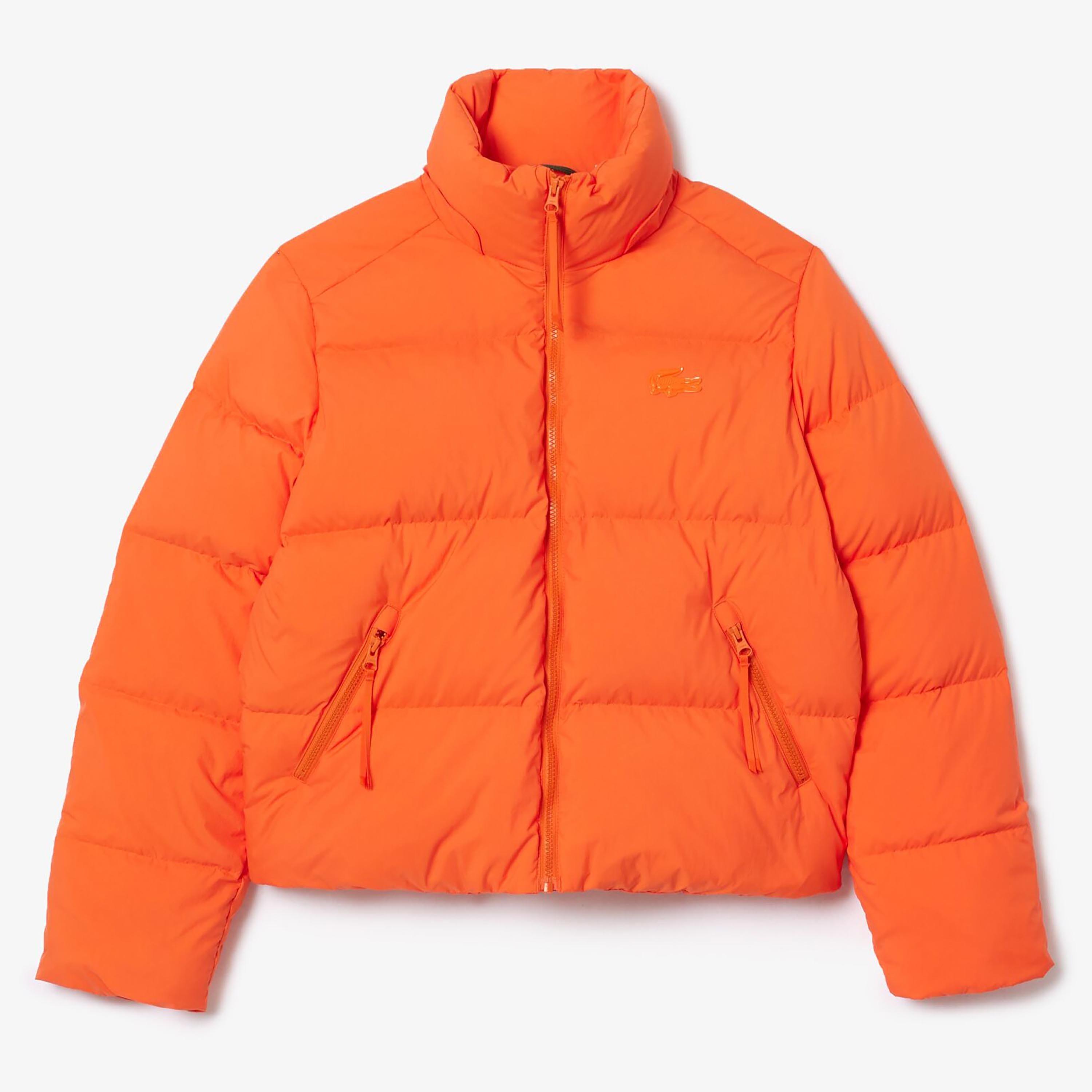 Orange - Lacoste - Relaxed-Fit Hooded Down Jacket