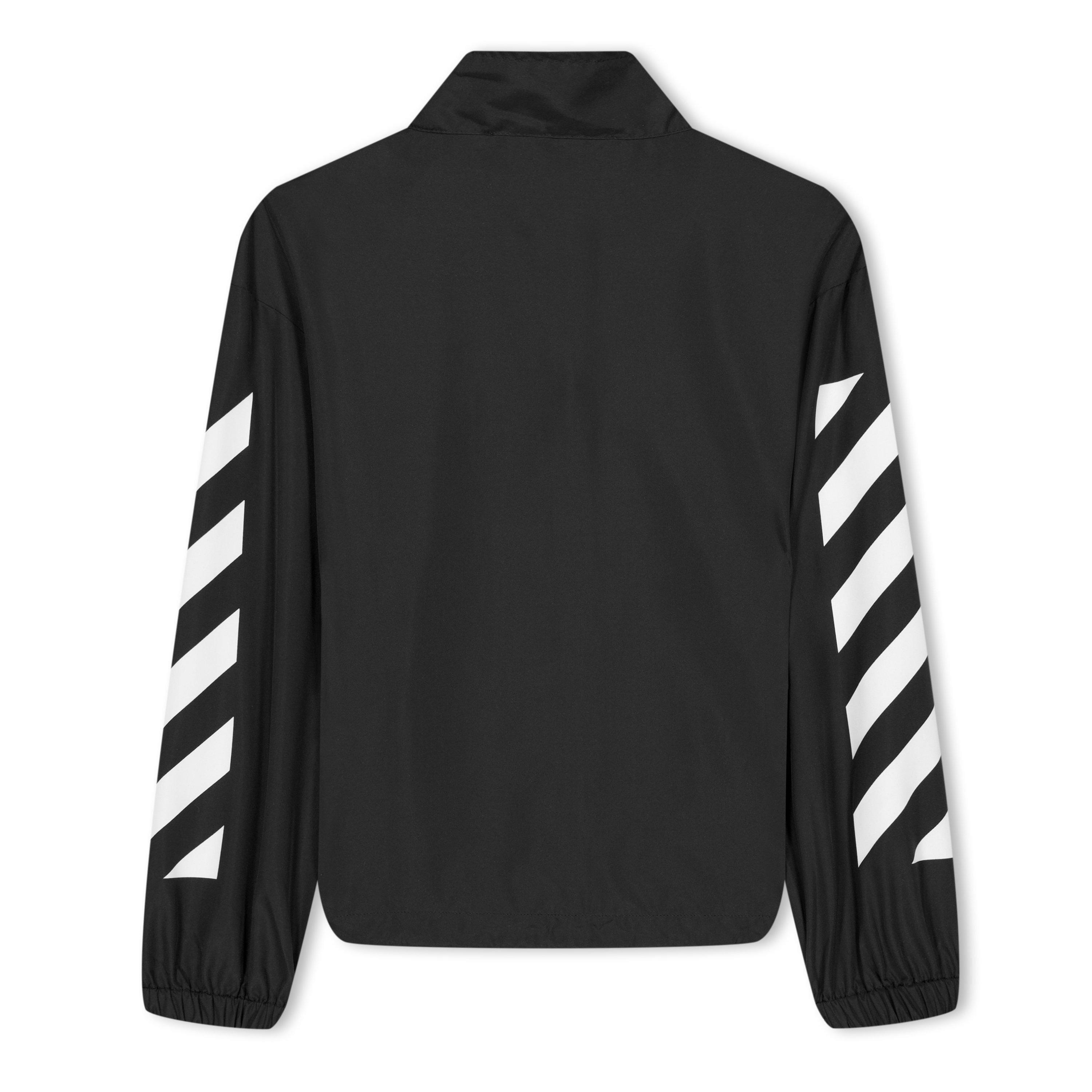 Black-White - Off White - Helvetica Diagonal Track Top - 2