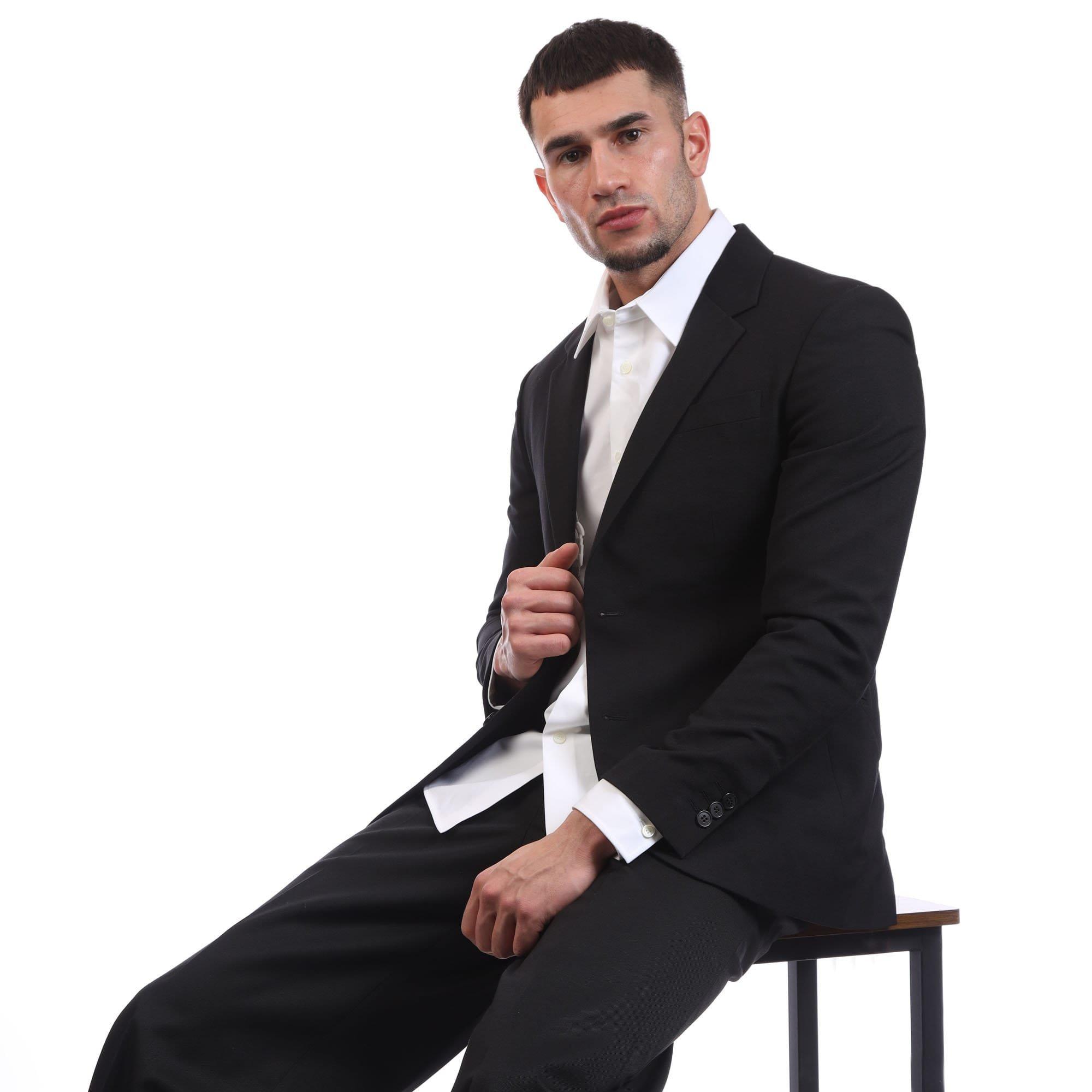 Black-White - Off White - Corp Slim Jacket - 4