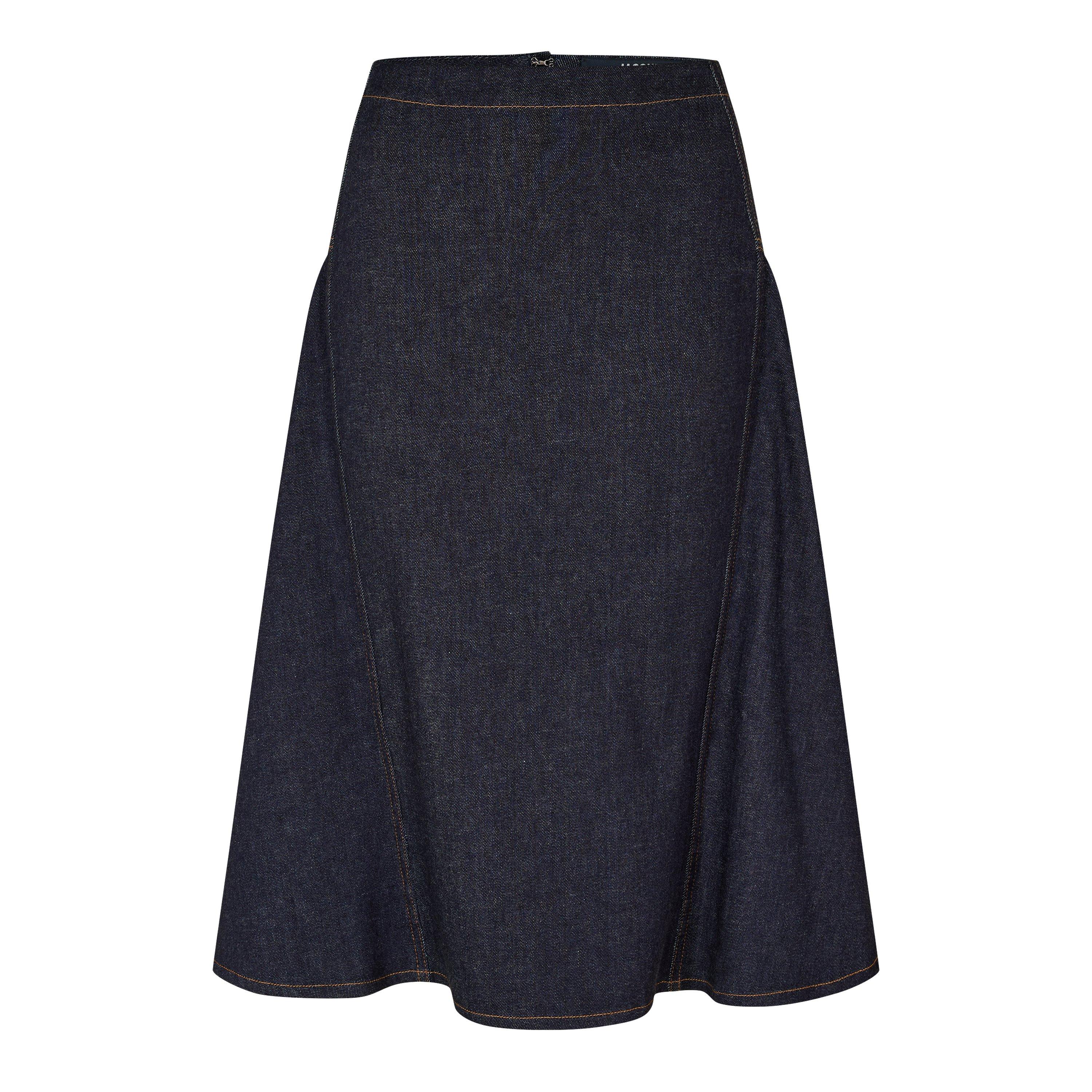 Jacquemus Women's Nimes Mini Skirt - Dark Navy - Size 12 (FR40)