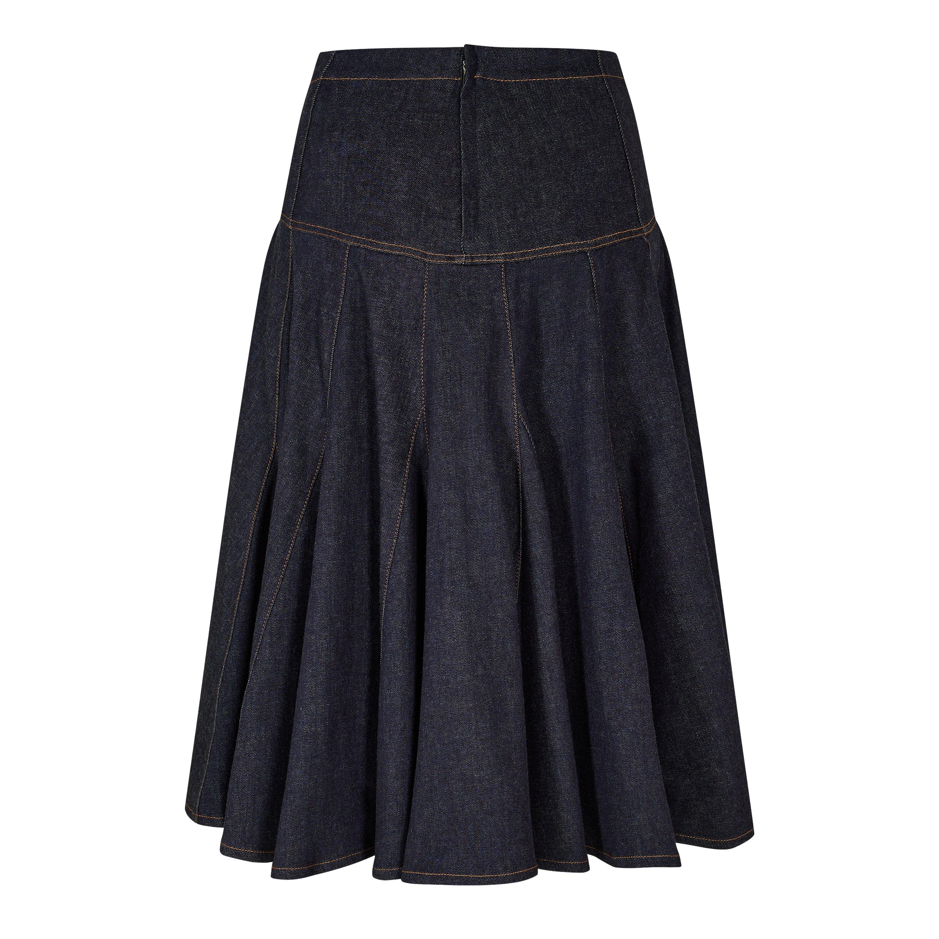 Dark Navy - Jacquemus - Women's Nimes Mini Skirt - 2