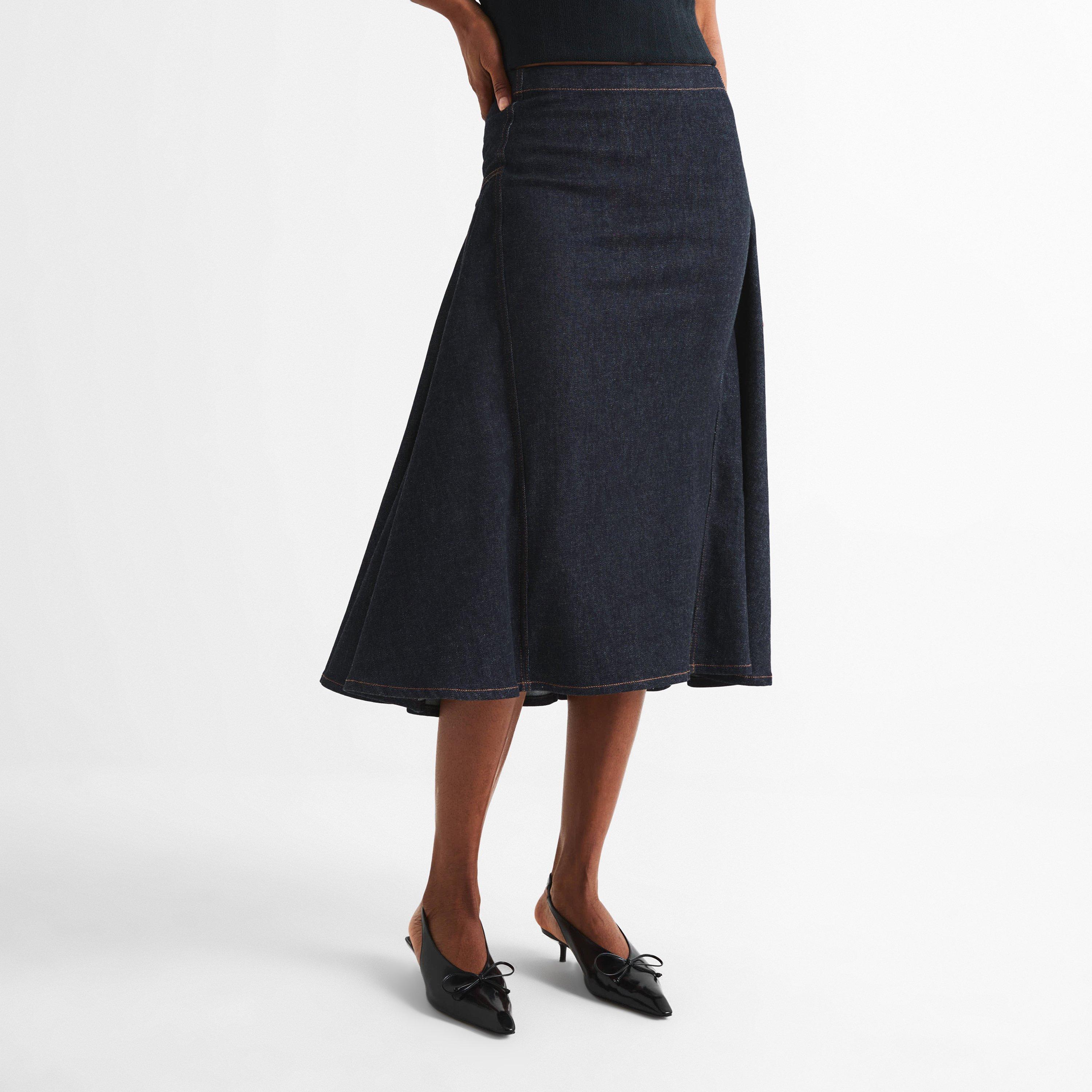Dark Navy - Jacquemus - Women's Nimes Mini Skirt - 3