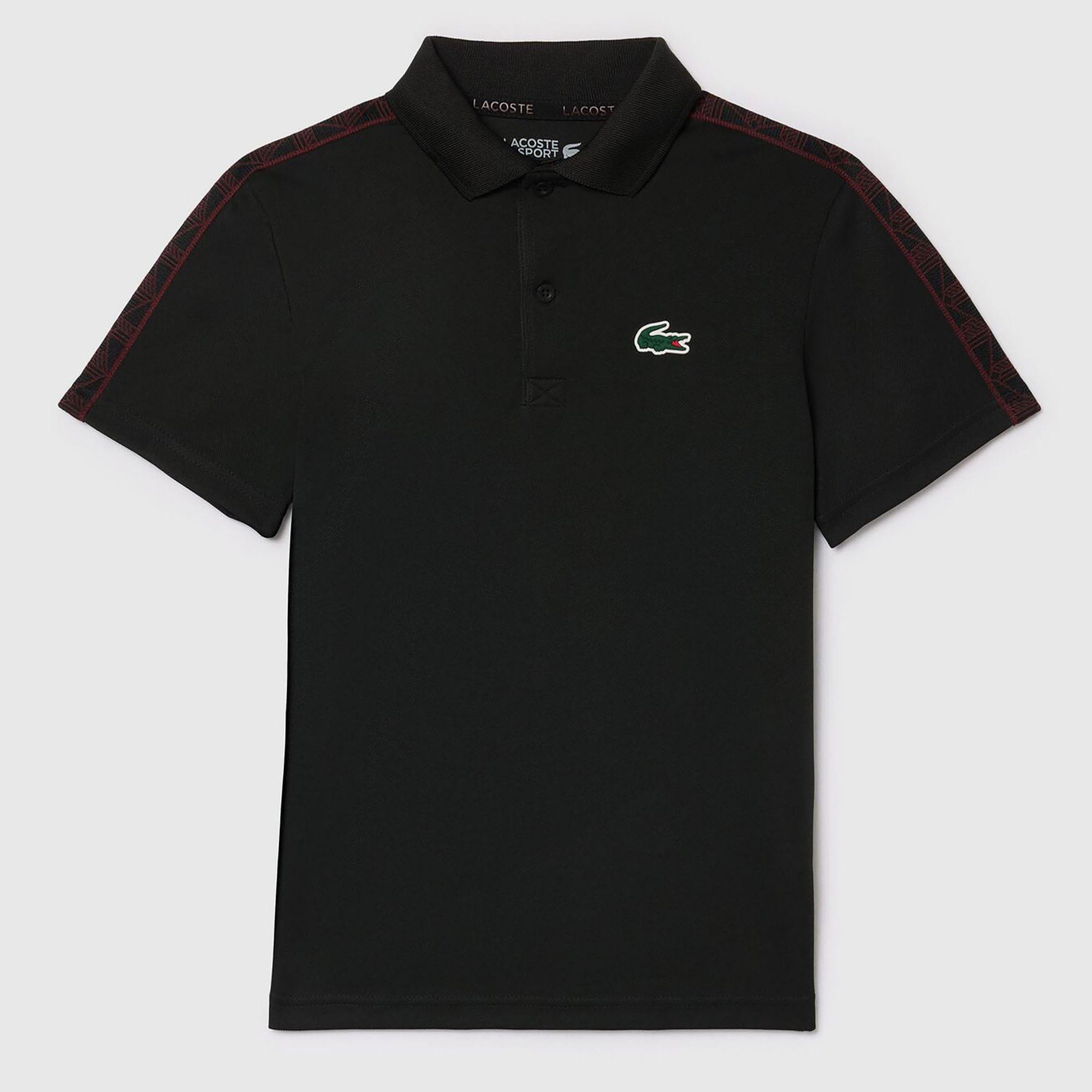 Black - Lacoste - Ultra Dry Tennis Polo Shirt - 1