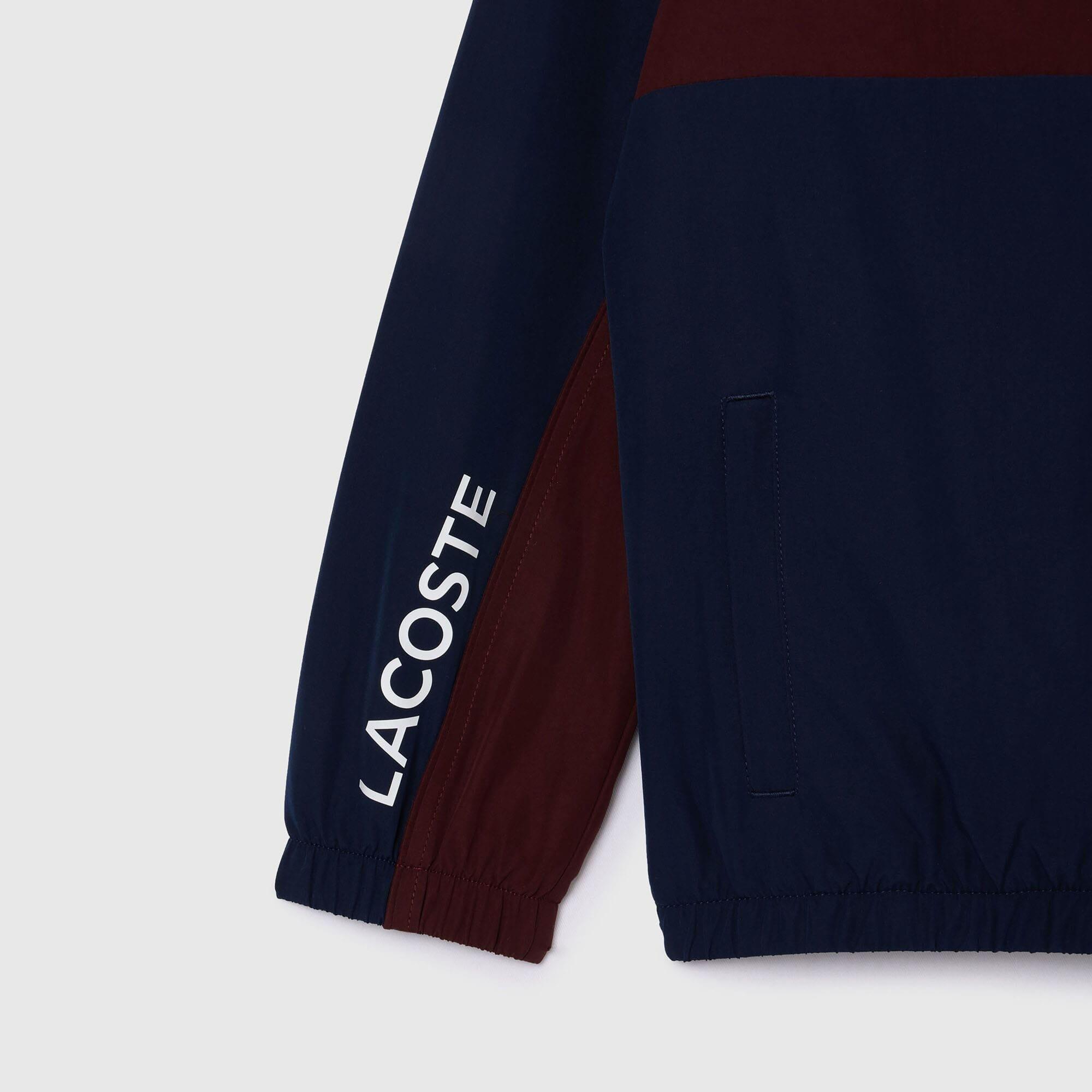 Navy - Lacoste - Hooded Jacket - 3