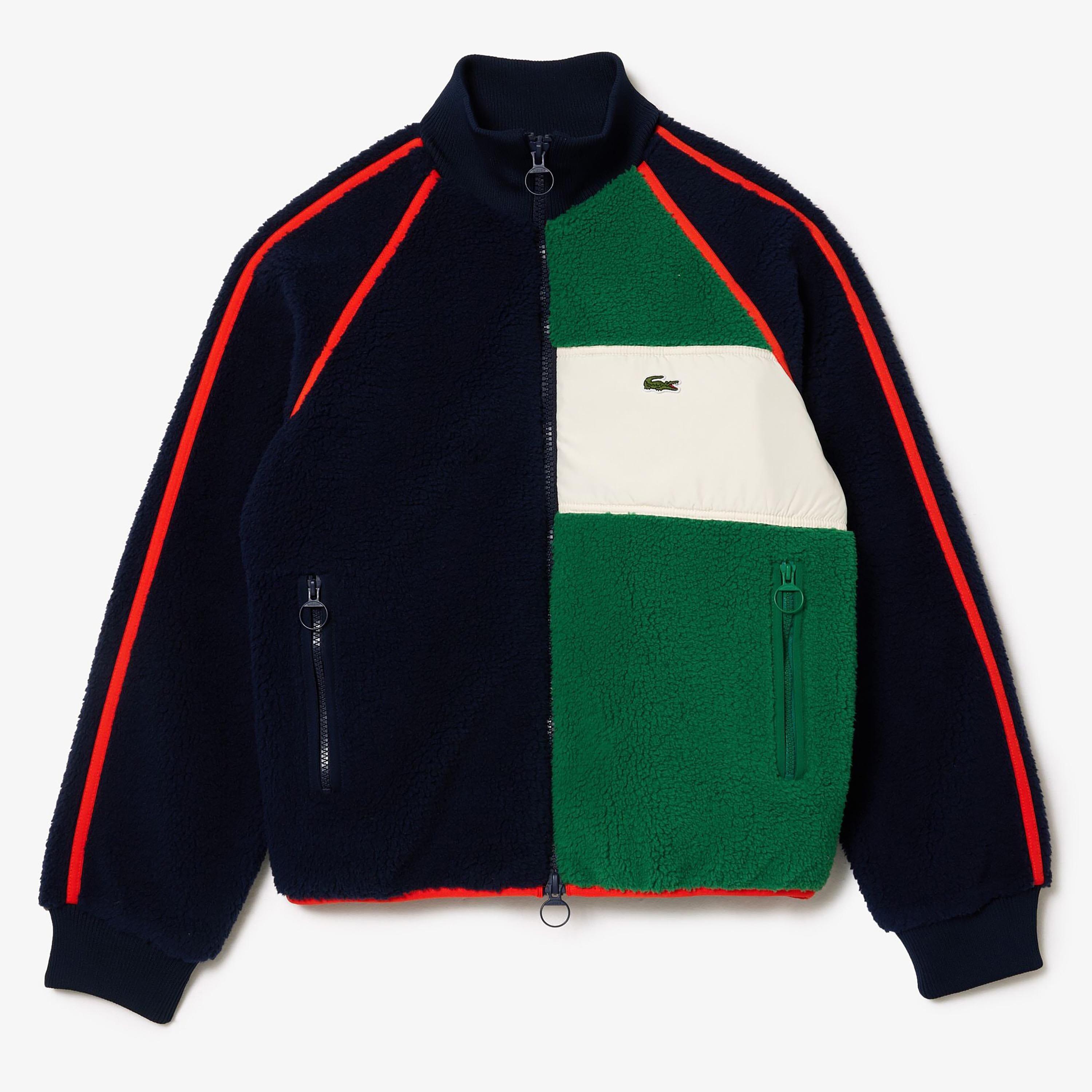 Navy - Lacoste - Full-Zip Sweatshirt - 1