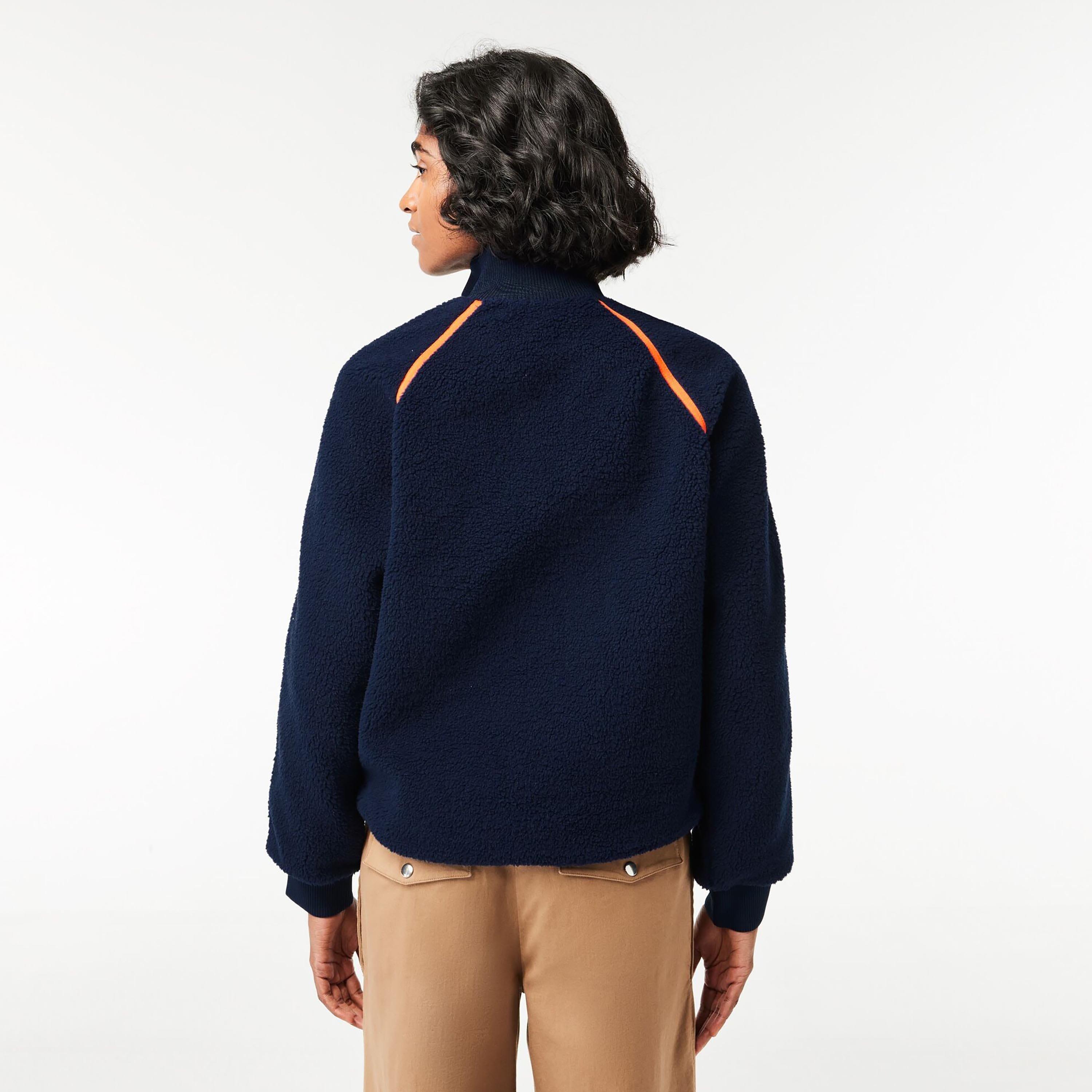 Navy - Lacoste - Full-Zip Sweatshirt - 2