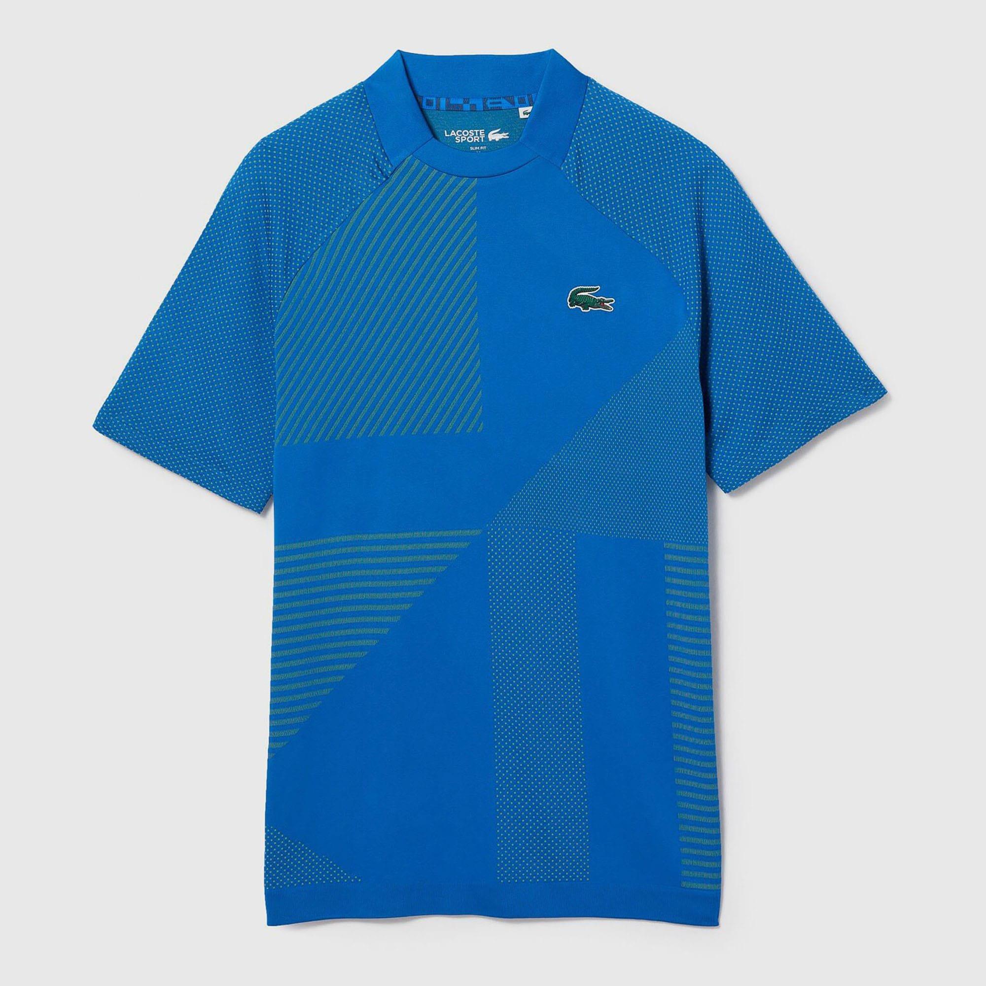 Blue - Lacoste - Seamless Tennis Polo Shirt