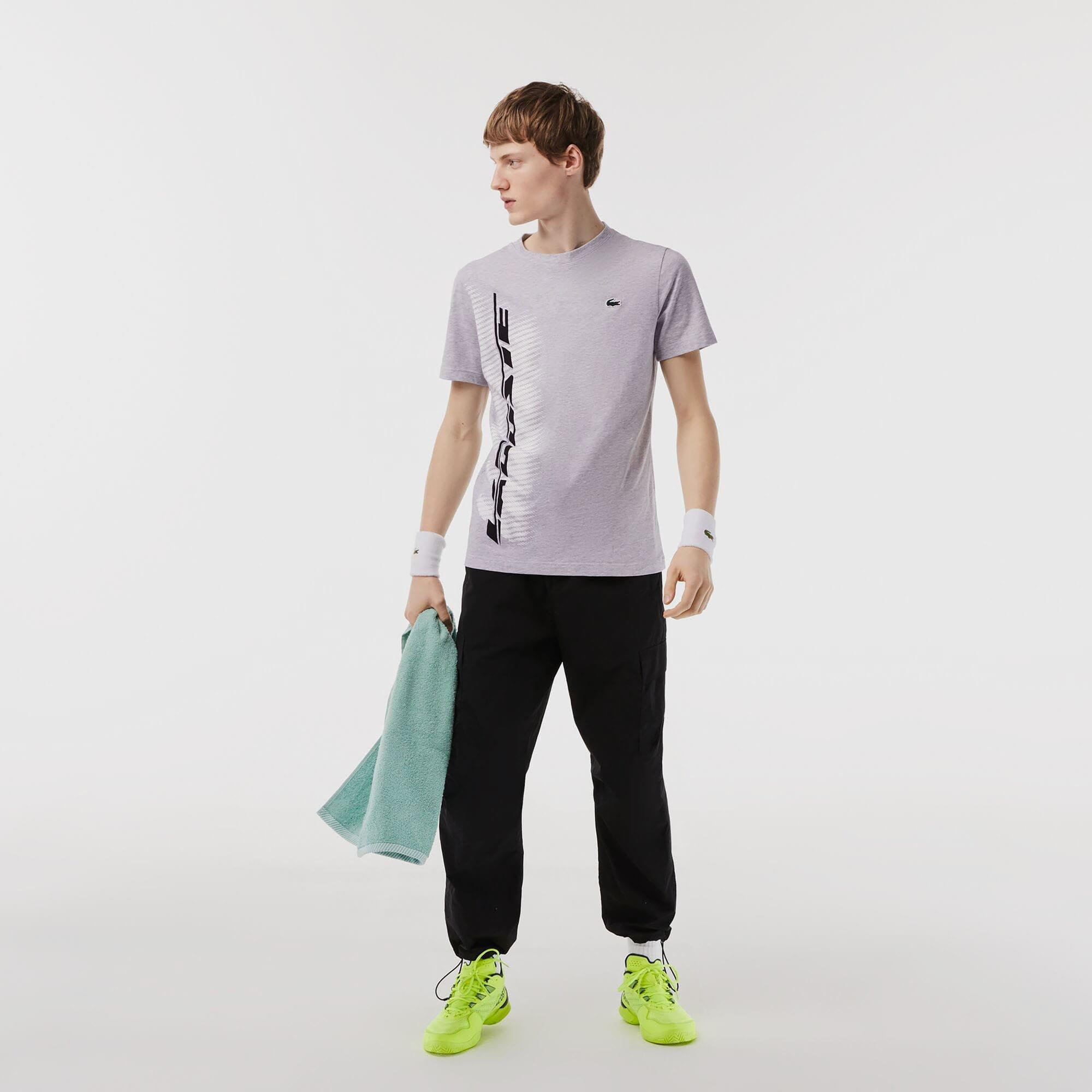 Grey - Lacoste - Regular-Fit T-Shirt - 4