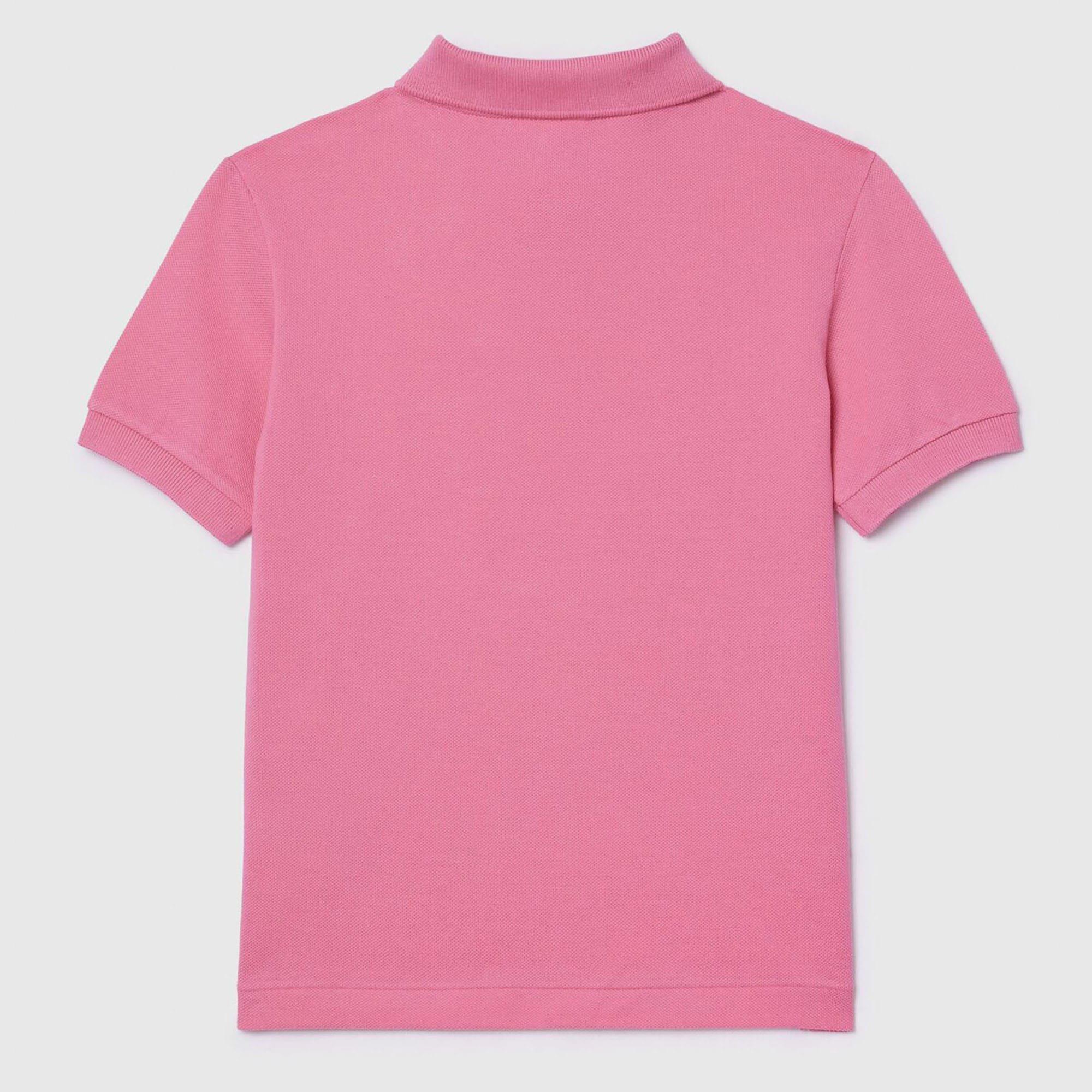 Pink - Lacoste - Petit Polo Shirt - 2
