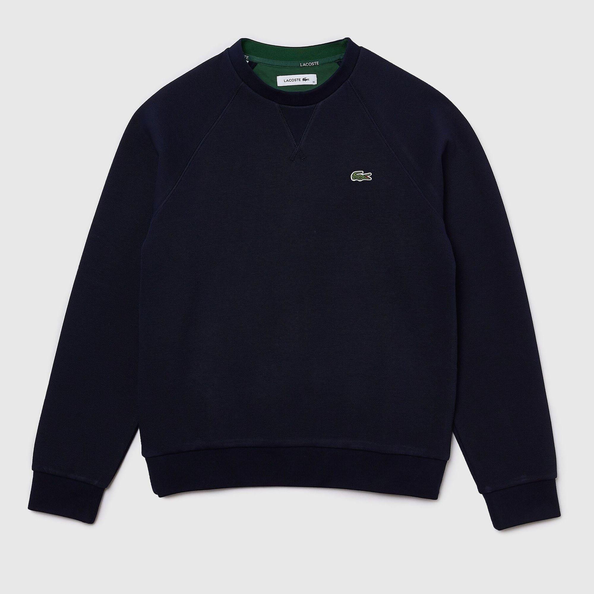 Navy - Lacoste - Crewneck Sweatshirt - 1