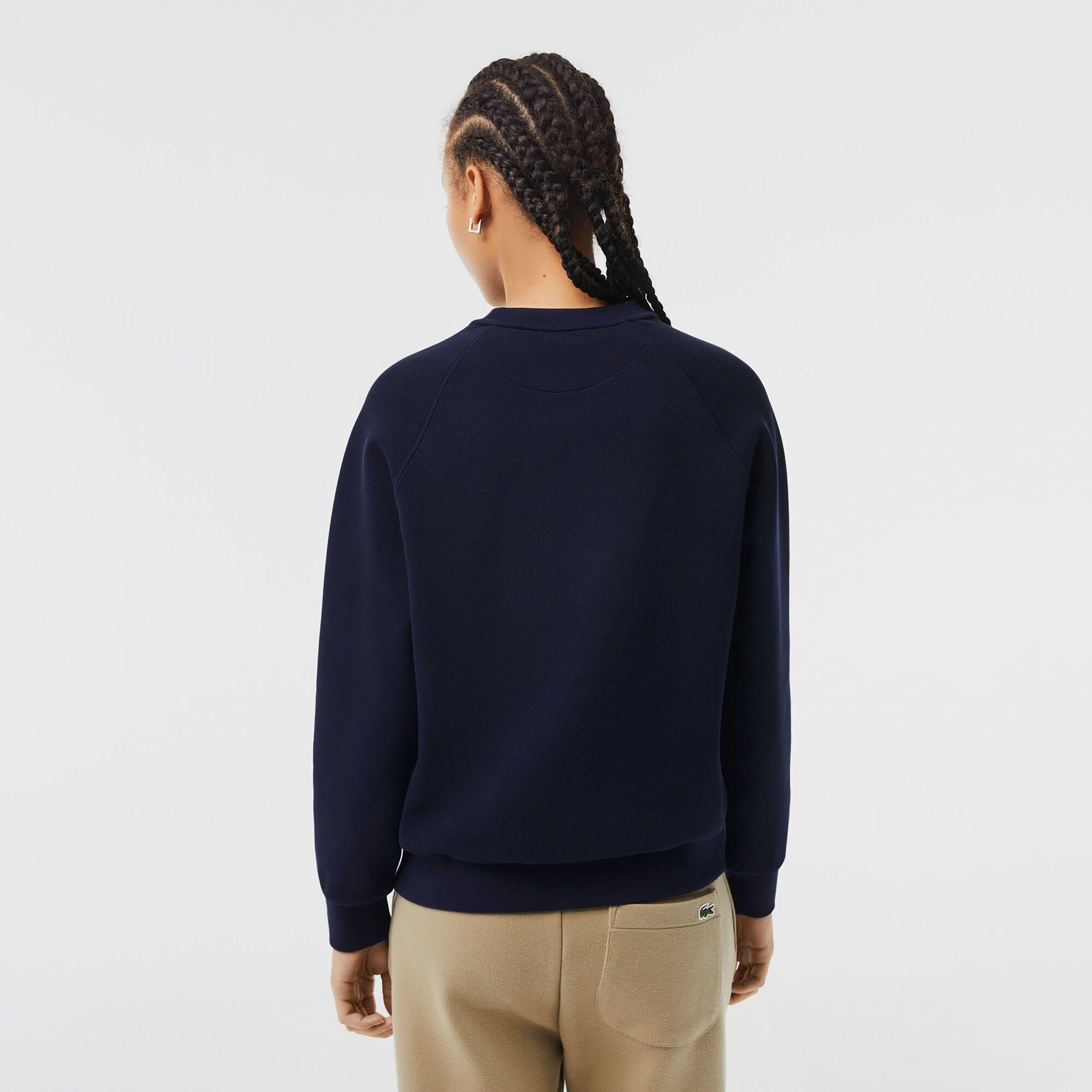 Navy - Lacoste - Crewneck Sweatshirt - 3