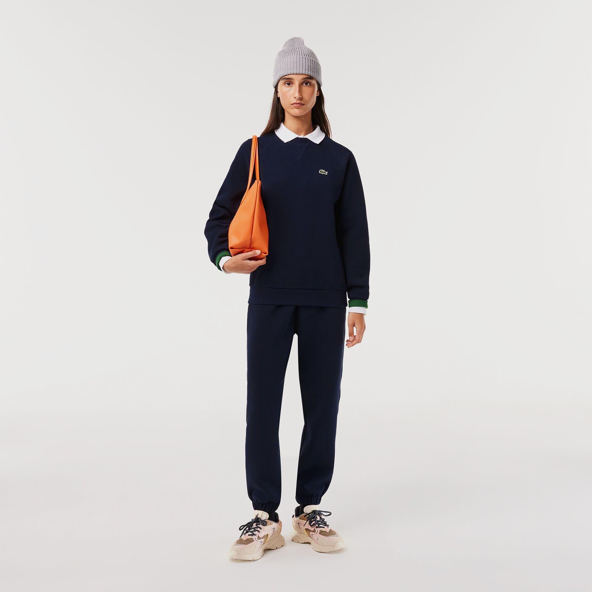 Navy - Lacoste - Crewneck Sweatshirt - 4