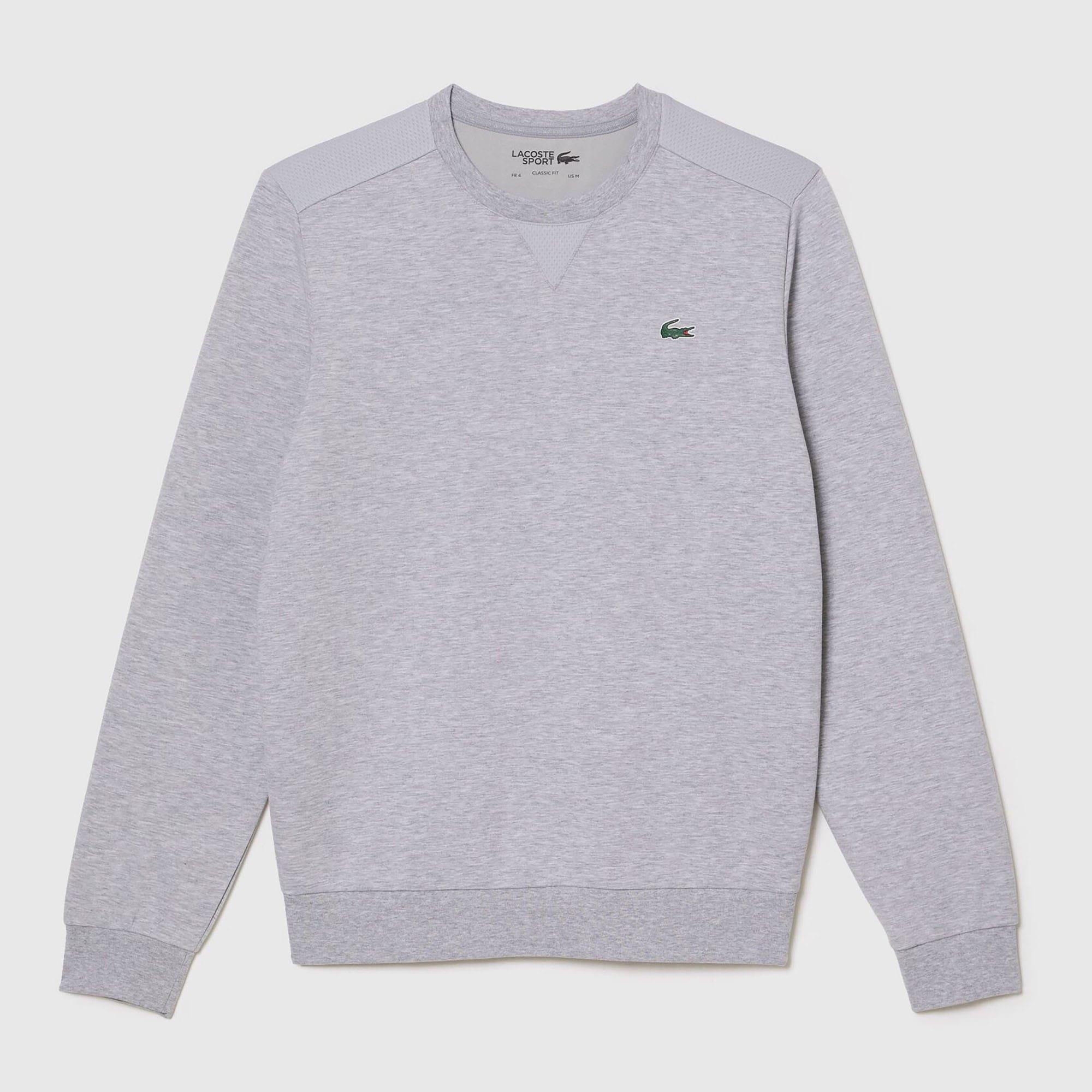 Grey - Lacoste - Crewneck Sweatshirt - 1