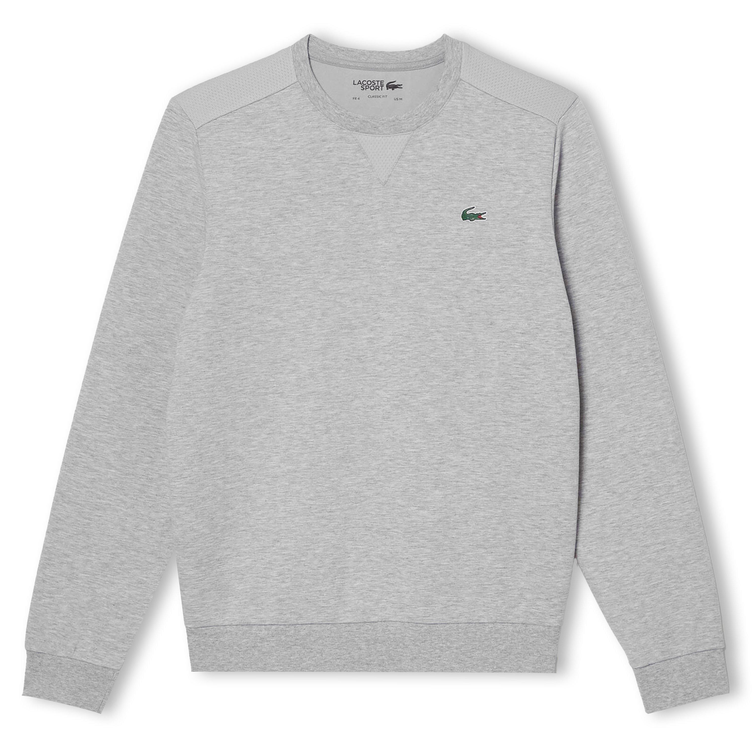 Lacoste Men's Crewneck Sweatshirt - Grey - XS