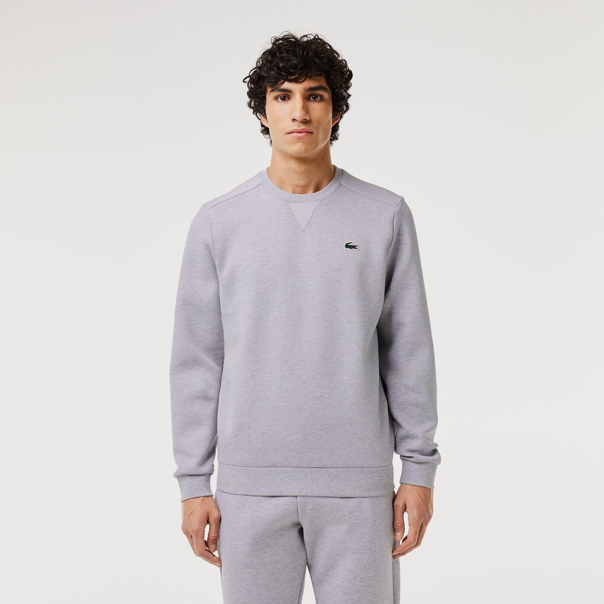 Grey - Lacoste - Crewneck Sweatshirt - 2