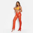 Naranja - I Saw It First - ISAWITFIRST Crochet Ladder Beach Trouser - 2