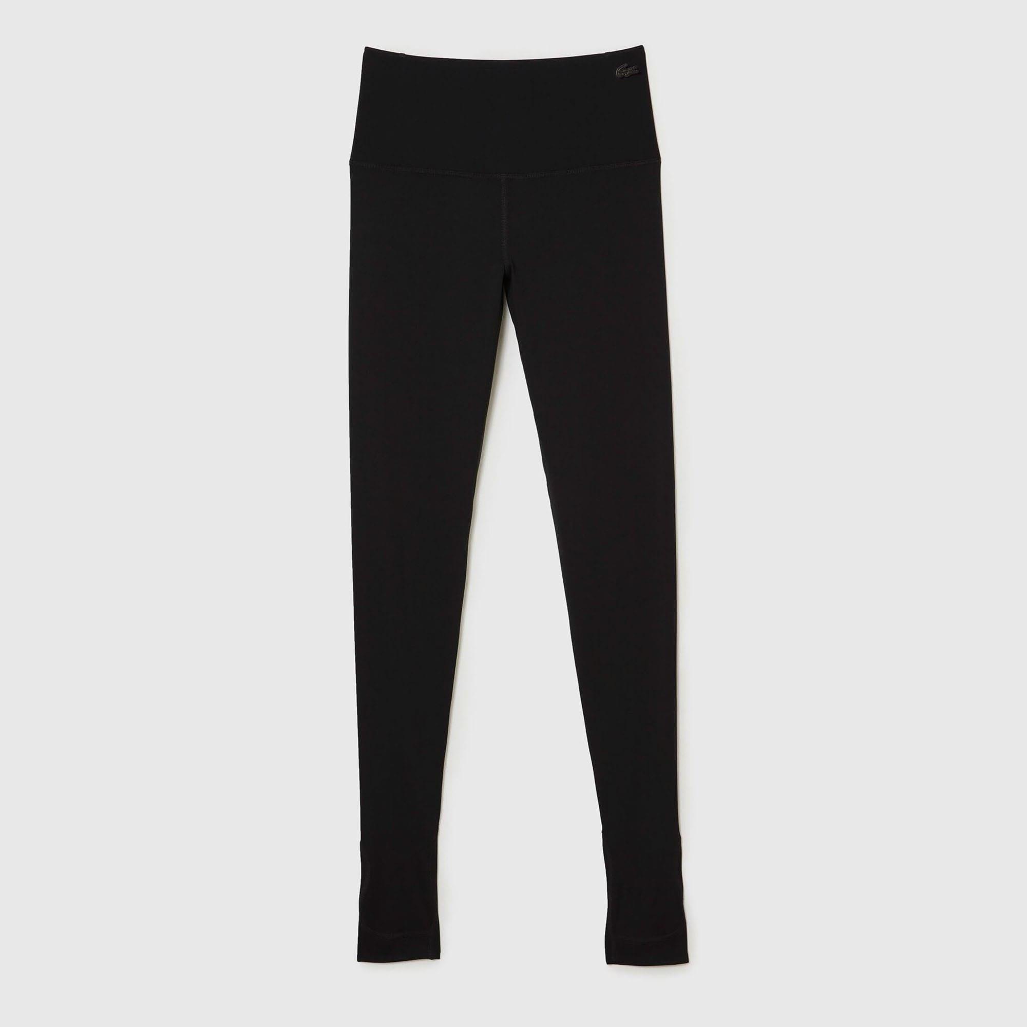 Black - Lacoste - Tapered Leggings - 1