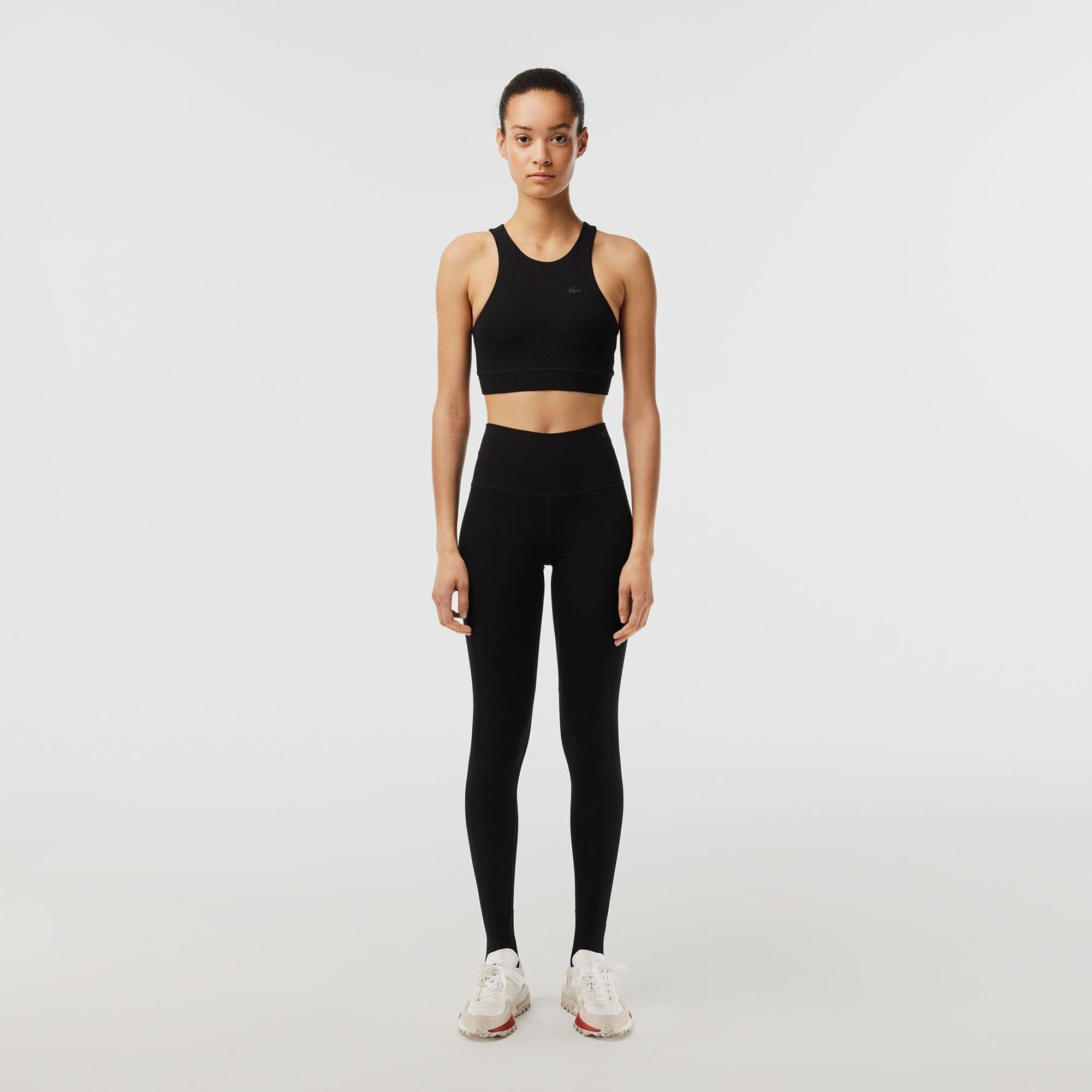 Black - Lacoste - Tapered Leggings - 4
