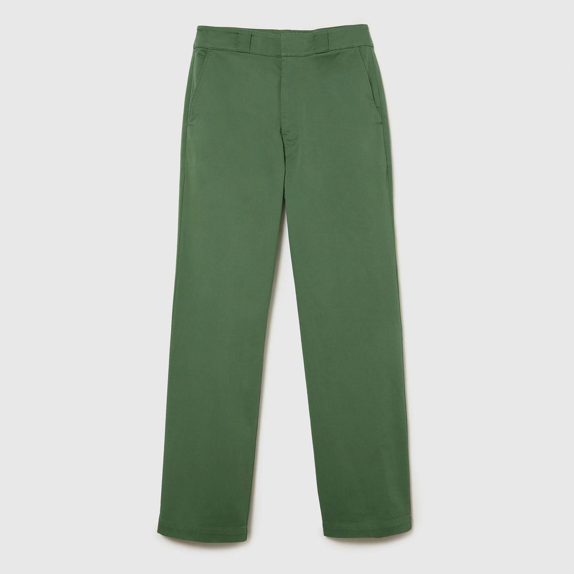 Green - Lacoste - Stretch Gabardine Pants - 1