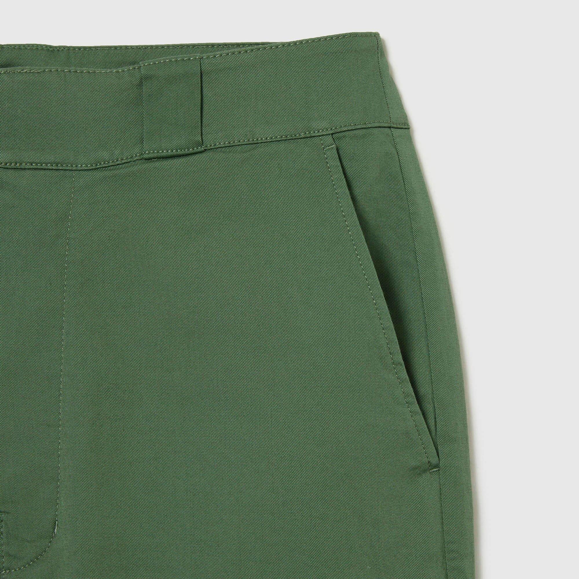 Green - Lacoste - Stretch Gabardine Pants - 4