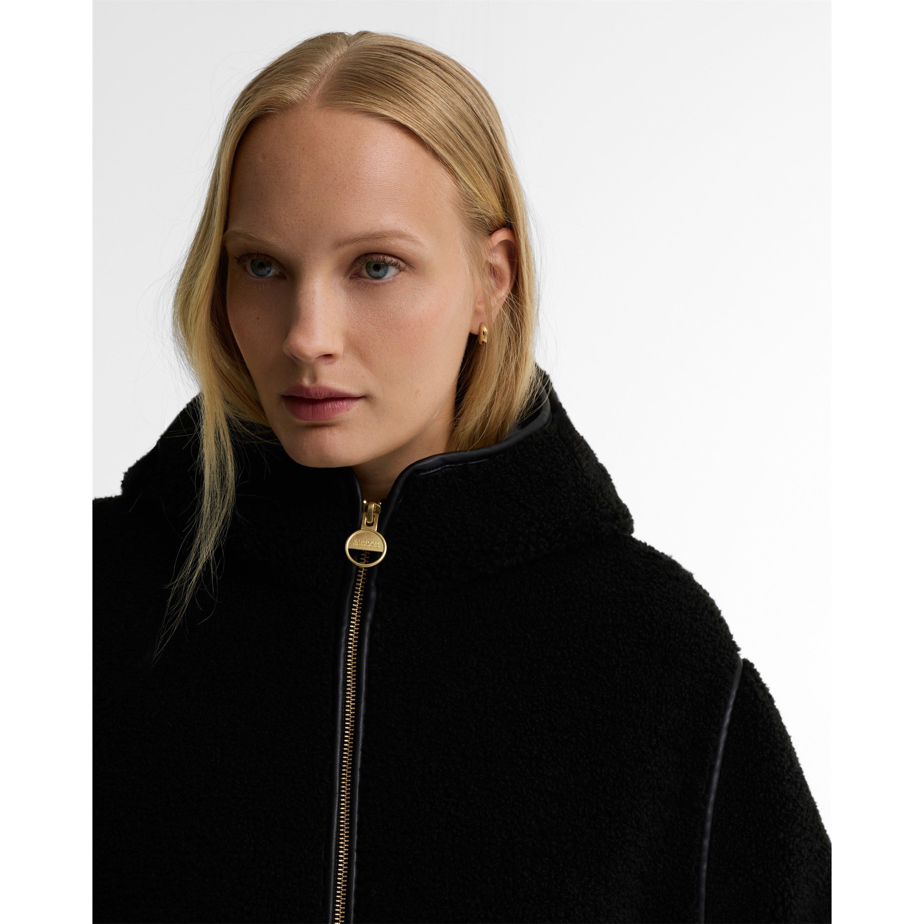 Black - Barbour International - B.Int Ramona Flc Jkt Ld64 - 7
