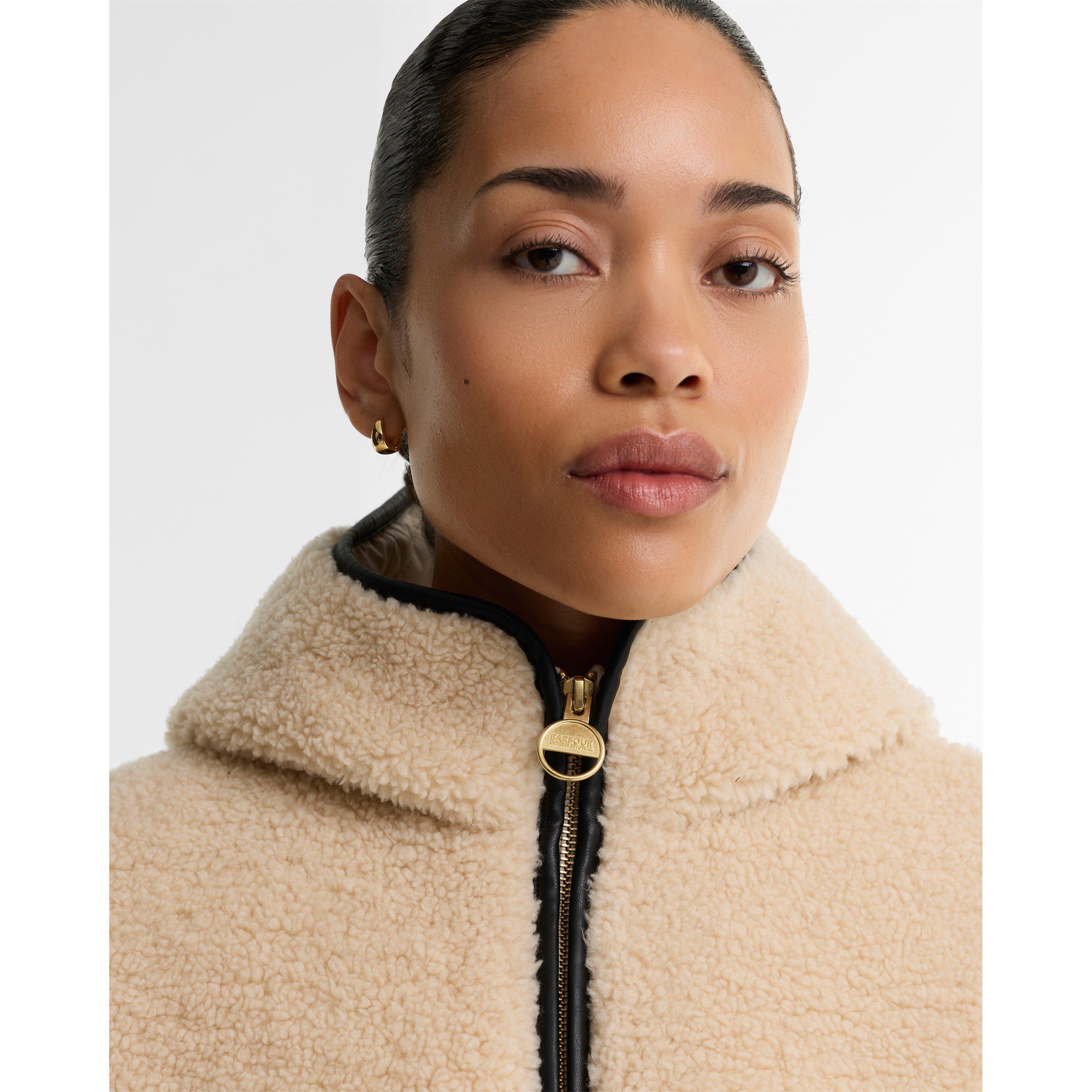 Jasmine/Black - Barbour International - B.Int Ramona Flc Jkt Ld64 - 5