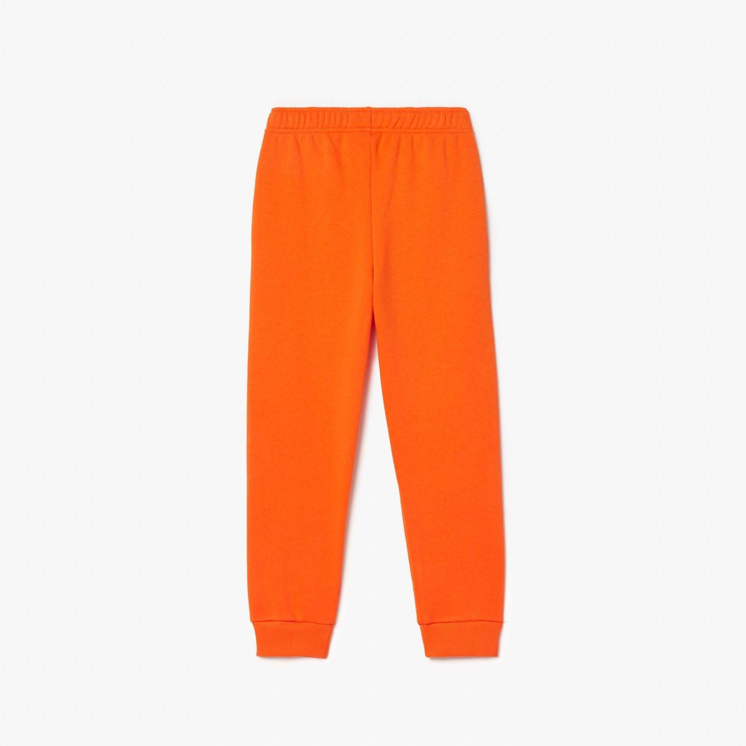 Orange - Lacoste - Fleece Sweatpants - 4