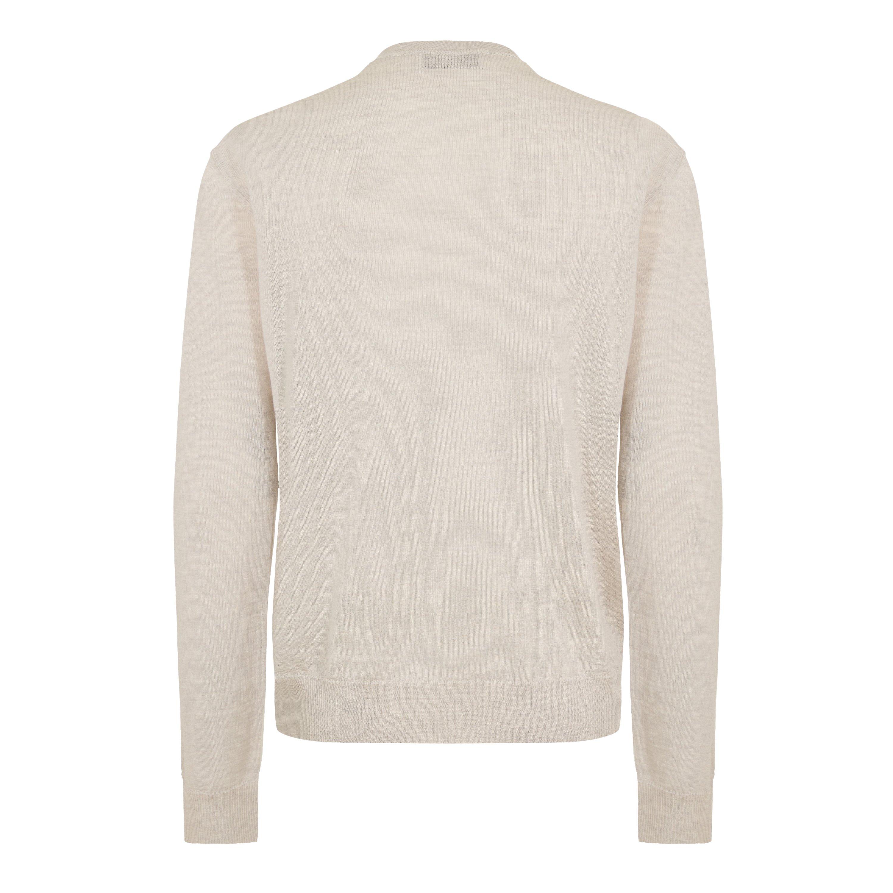 Grey - Vivienne Westwood - Men's Alex Crew Neck Jumper - 2