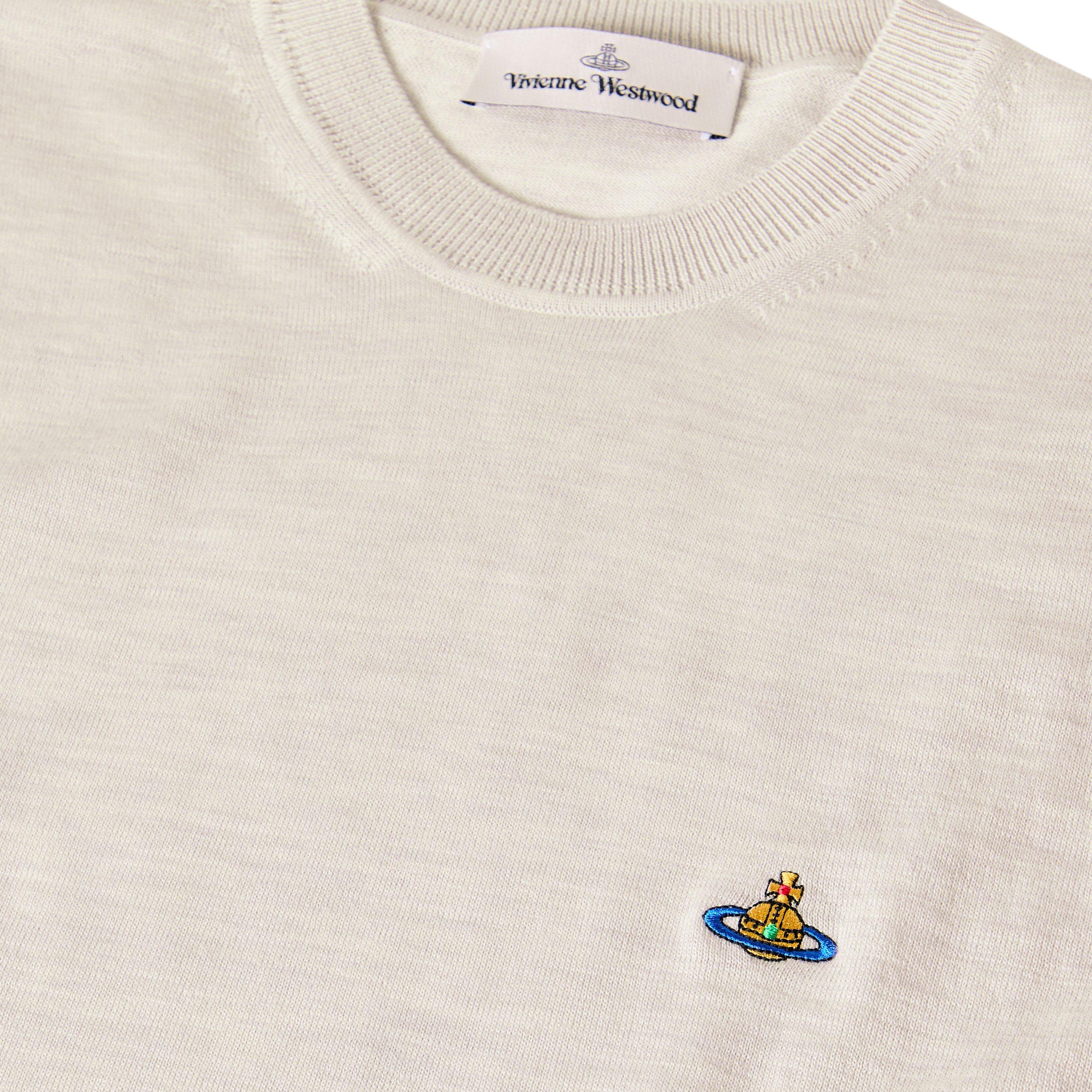 Grey - Vivienne Westwood - Men's Alex Crew Neck Jumper - 5