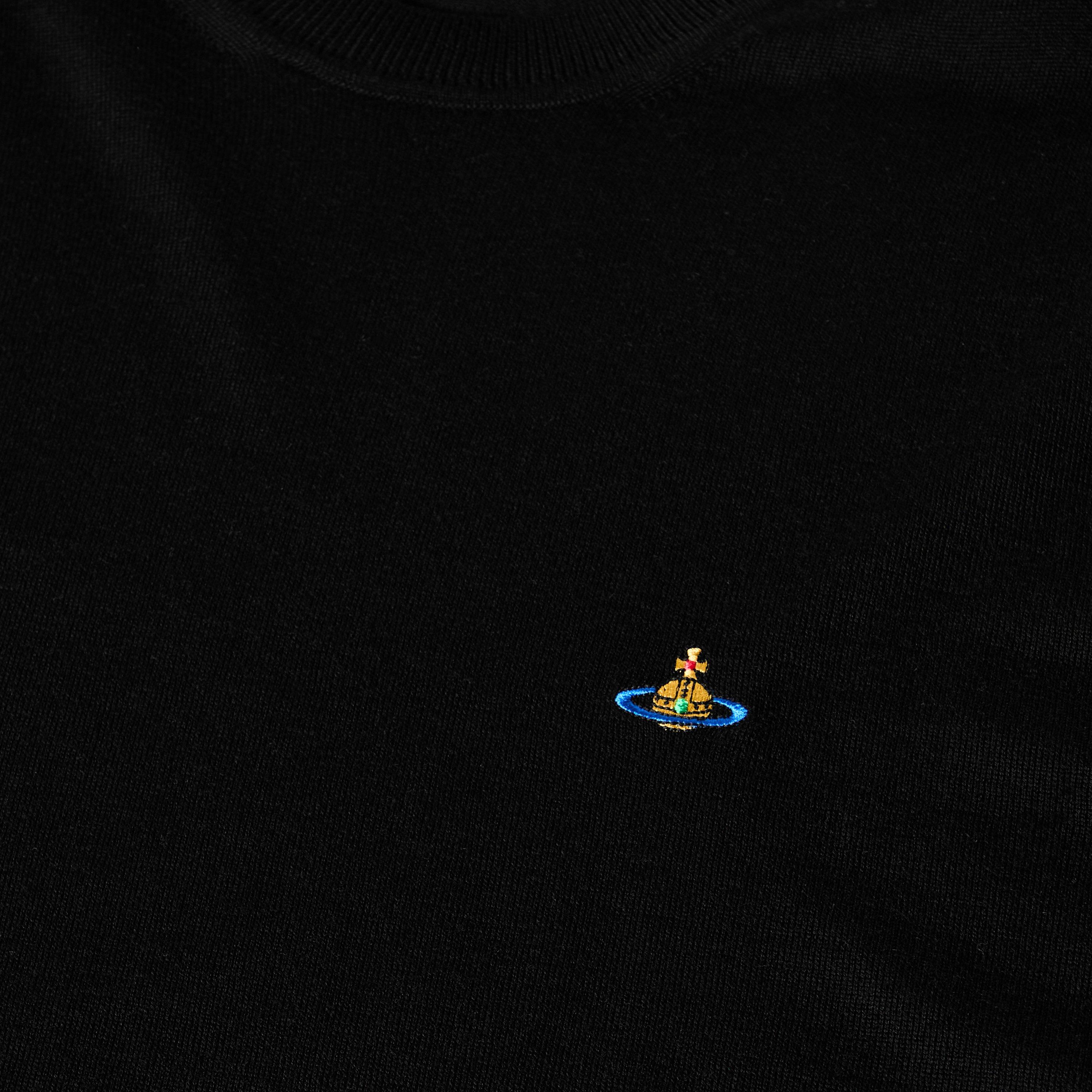 Black - Vivienne Westwood - Men's Alex Crew Neck Jumper - 5