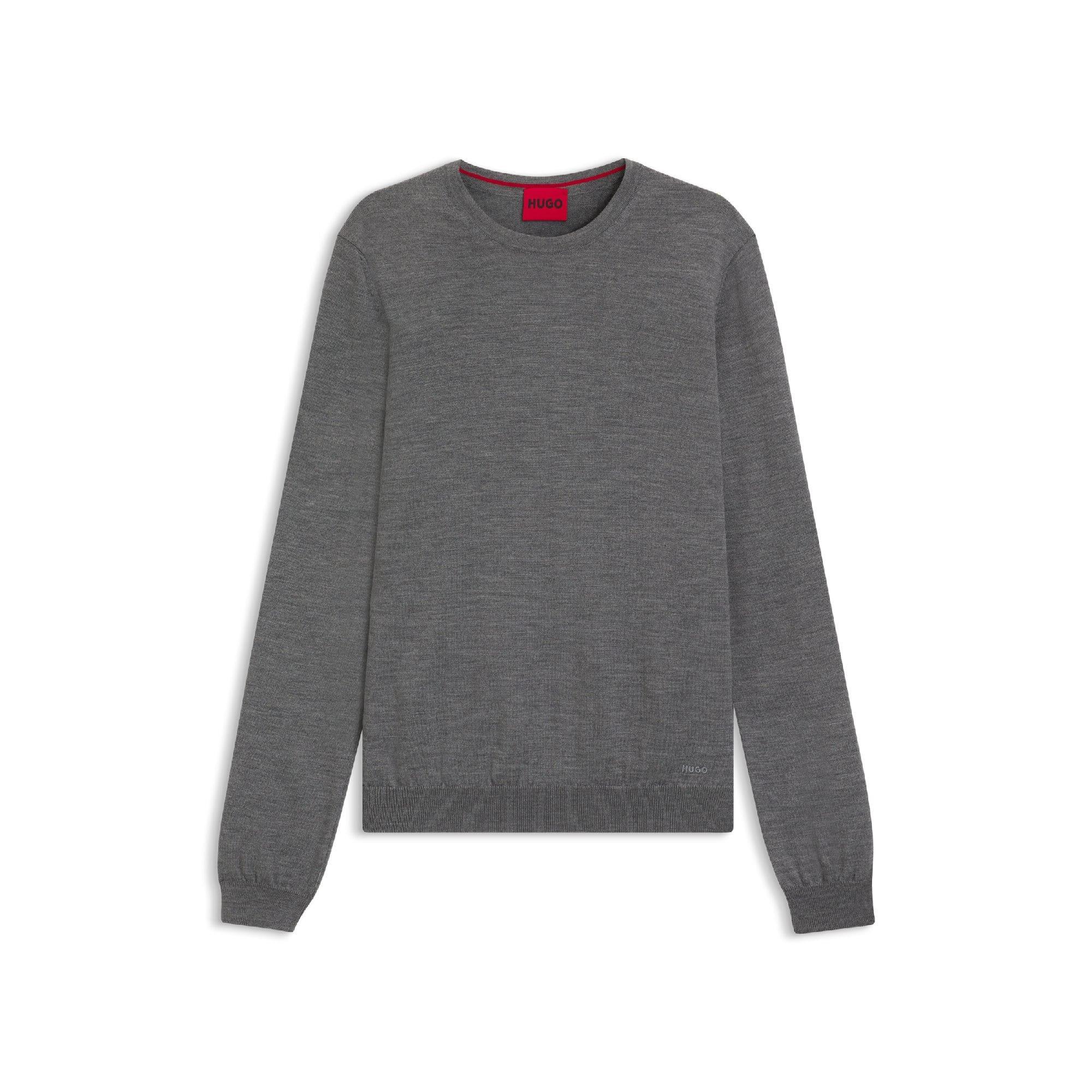 Grey - Hugo - San Cedric-M1 Crewneck Sweatshirt - 1