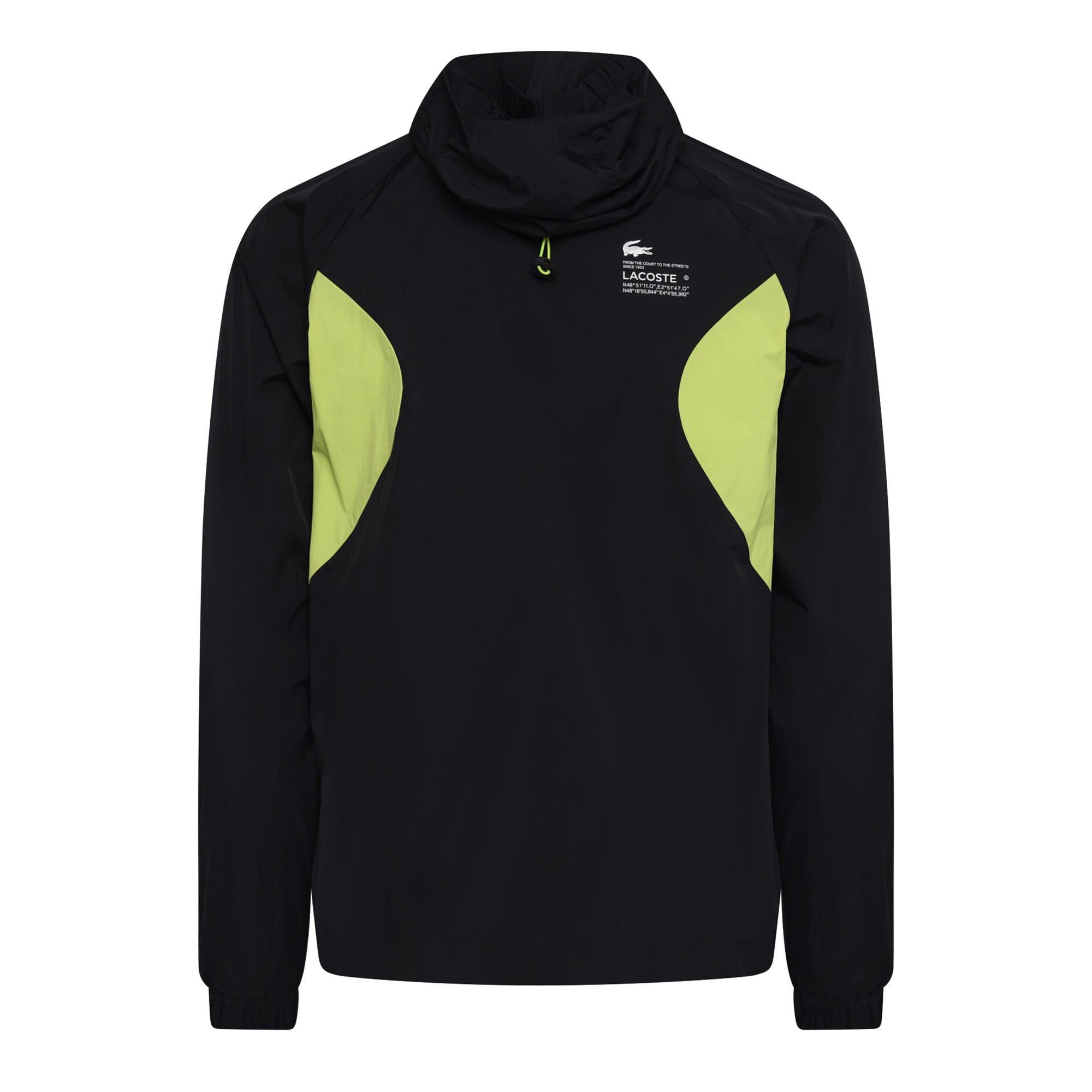 Black - Lacoste - Packable Windbreaker Jacket - 2