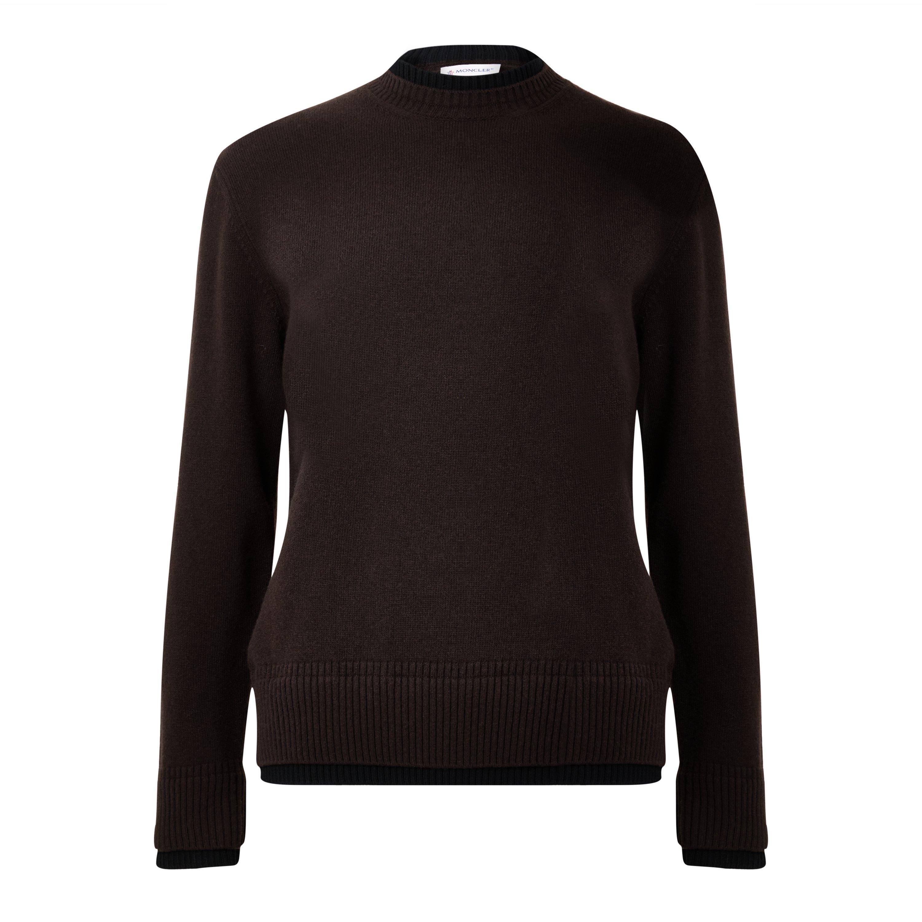 Brown P29 - Moncler - Moncler Edit Knt Crw Sn64 - 1