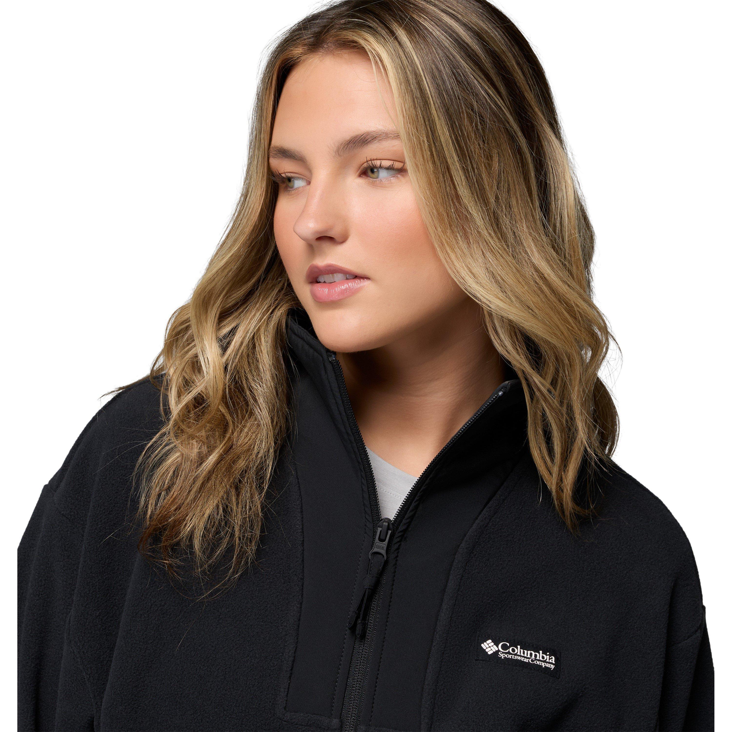 Black - Columbia - Women's Sequoia Full-Zip Pile Fleece Top - 5