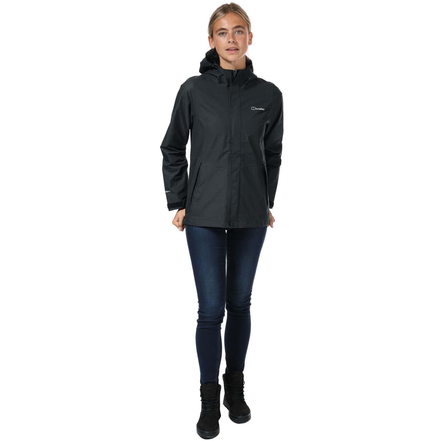 Black - Berghaus - Nalleru Waterproof Jacket - 3
