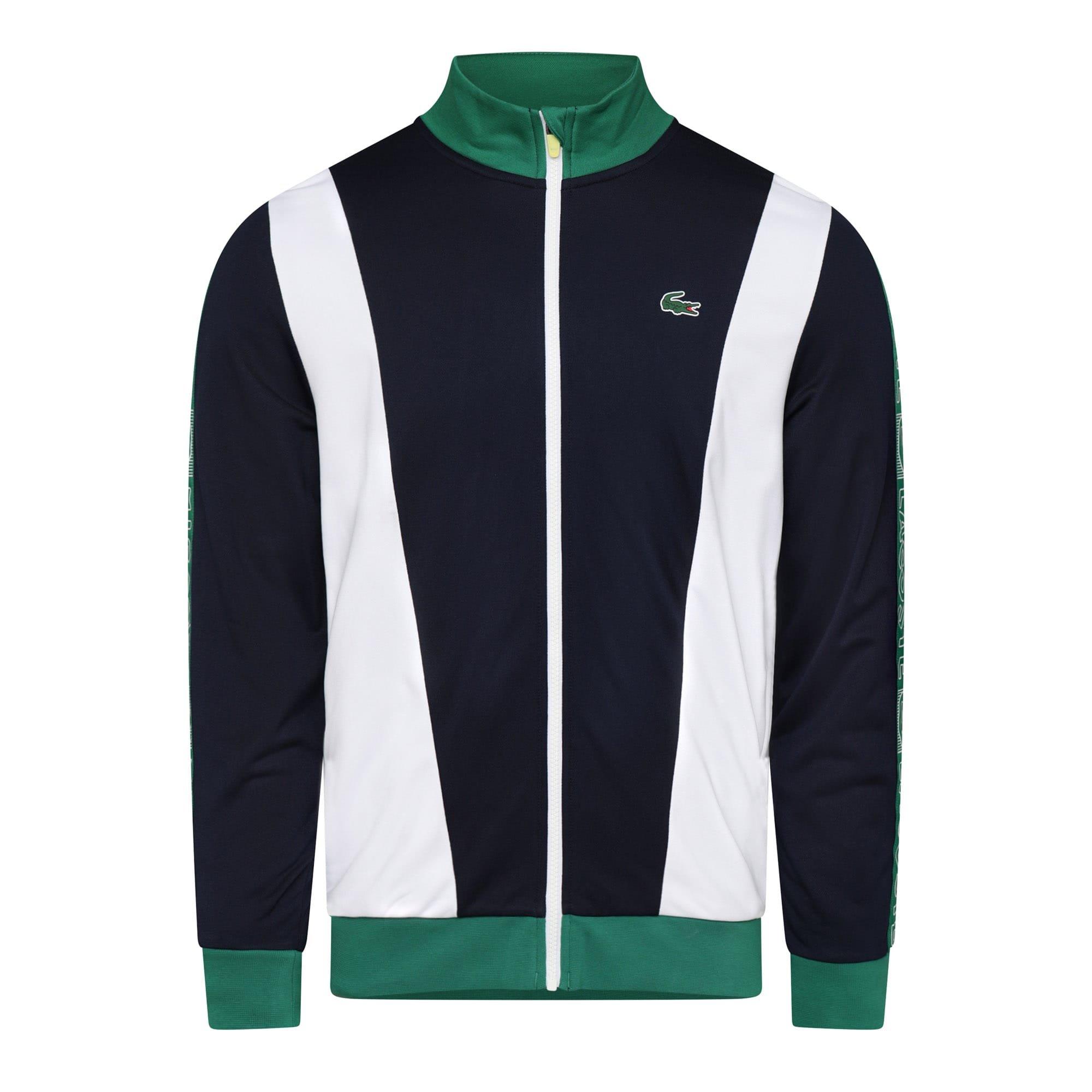 Navy - Lacoste - Full-Zip Track Jacket - 1