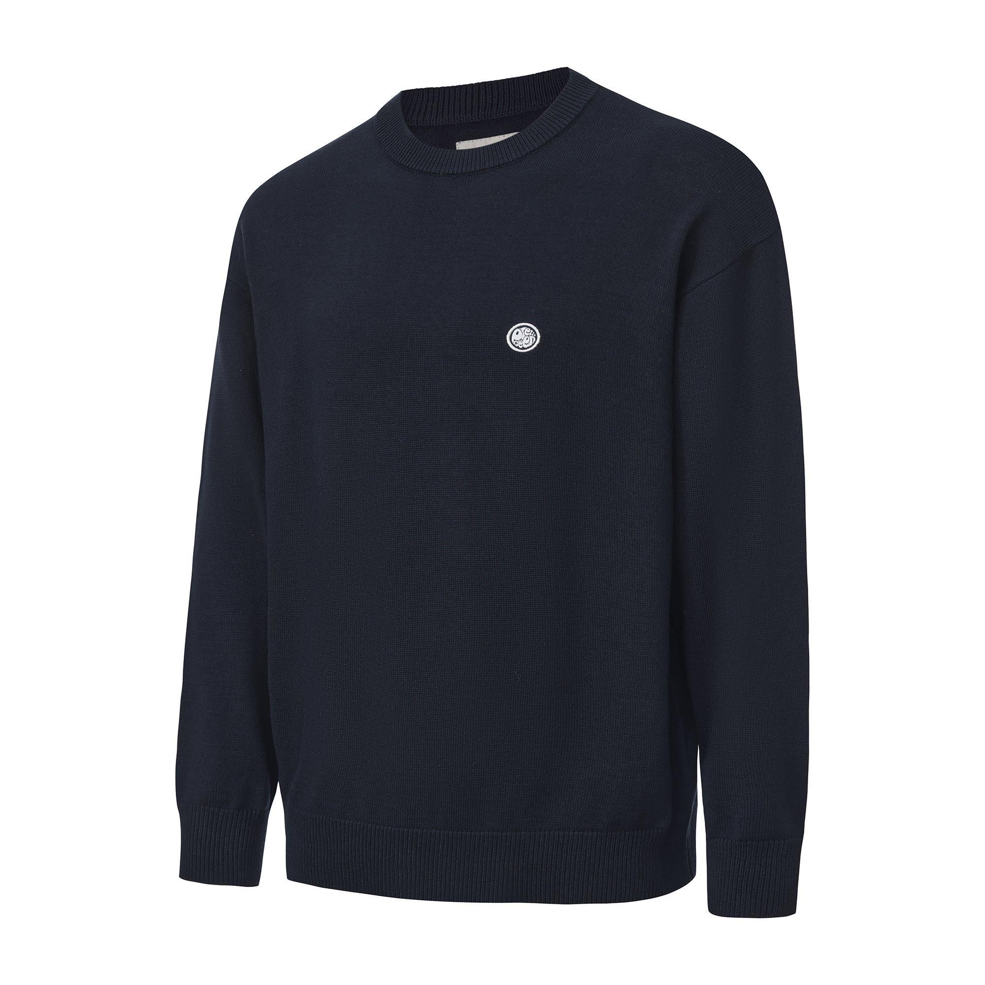 Marine - Pretty Green - Men's Classic Crew Long-Sleeve Jumper - 3
