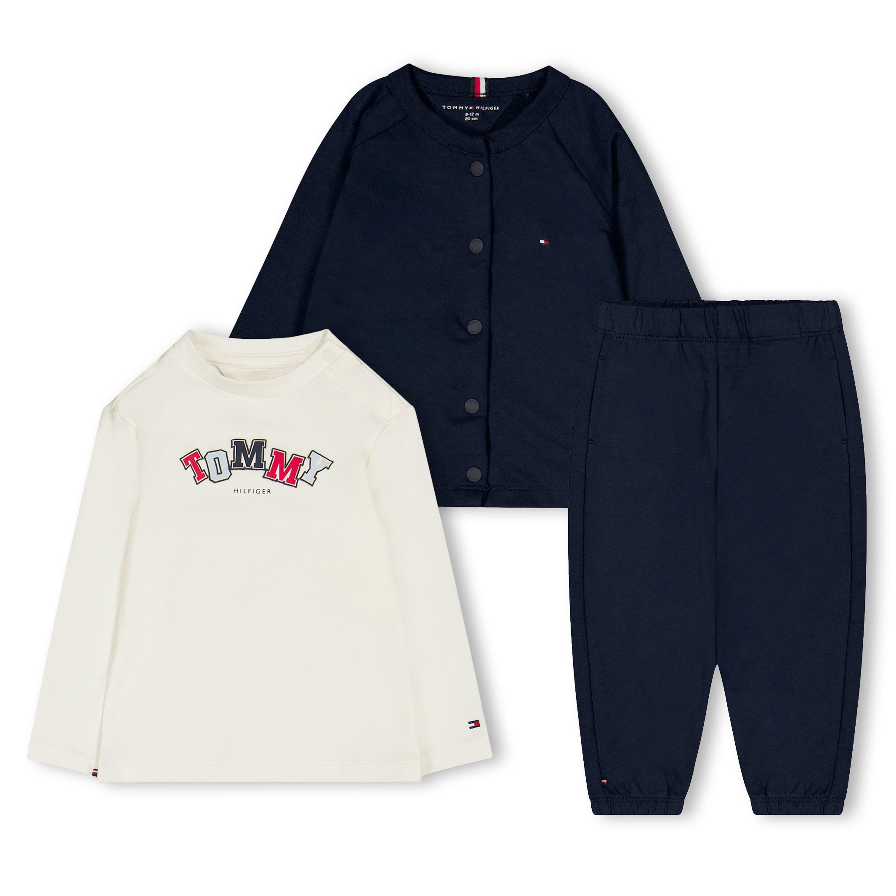 Tommy Hilfiger Kids' 3 Piece Clothing Set - Dark Blue C1g - 24M(92)