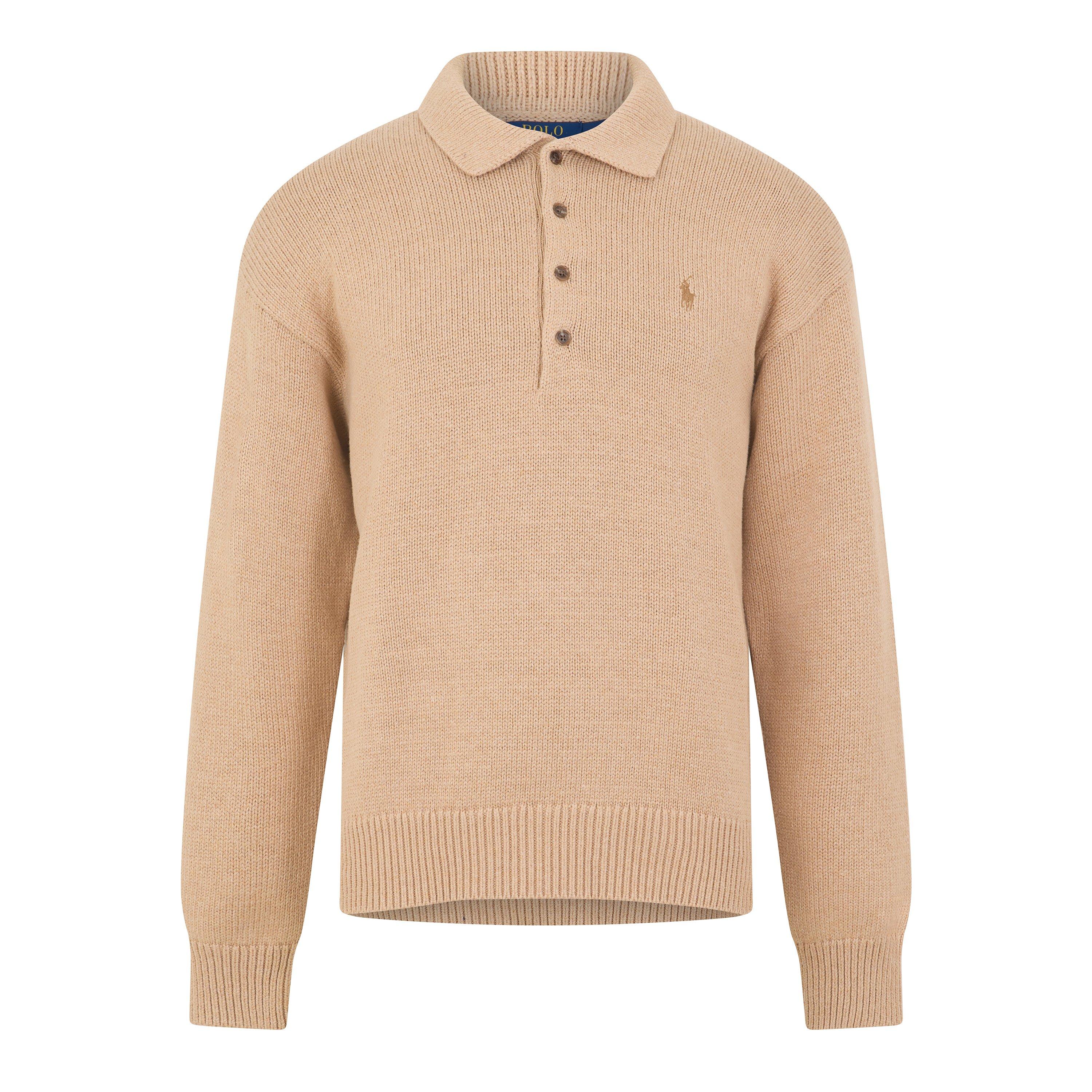 Caramel Melange - Polo Ralph Lauren - Polo Shaker Knt Polo Sn64 - 1