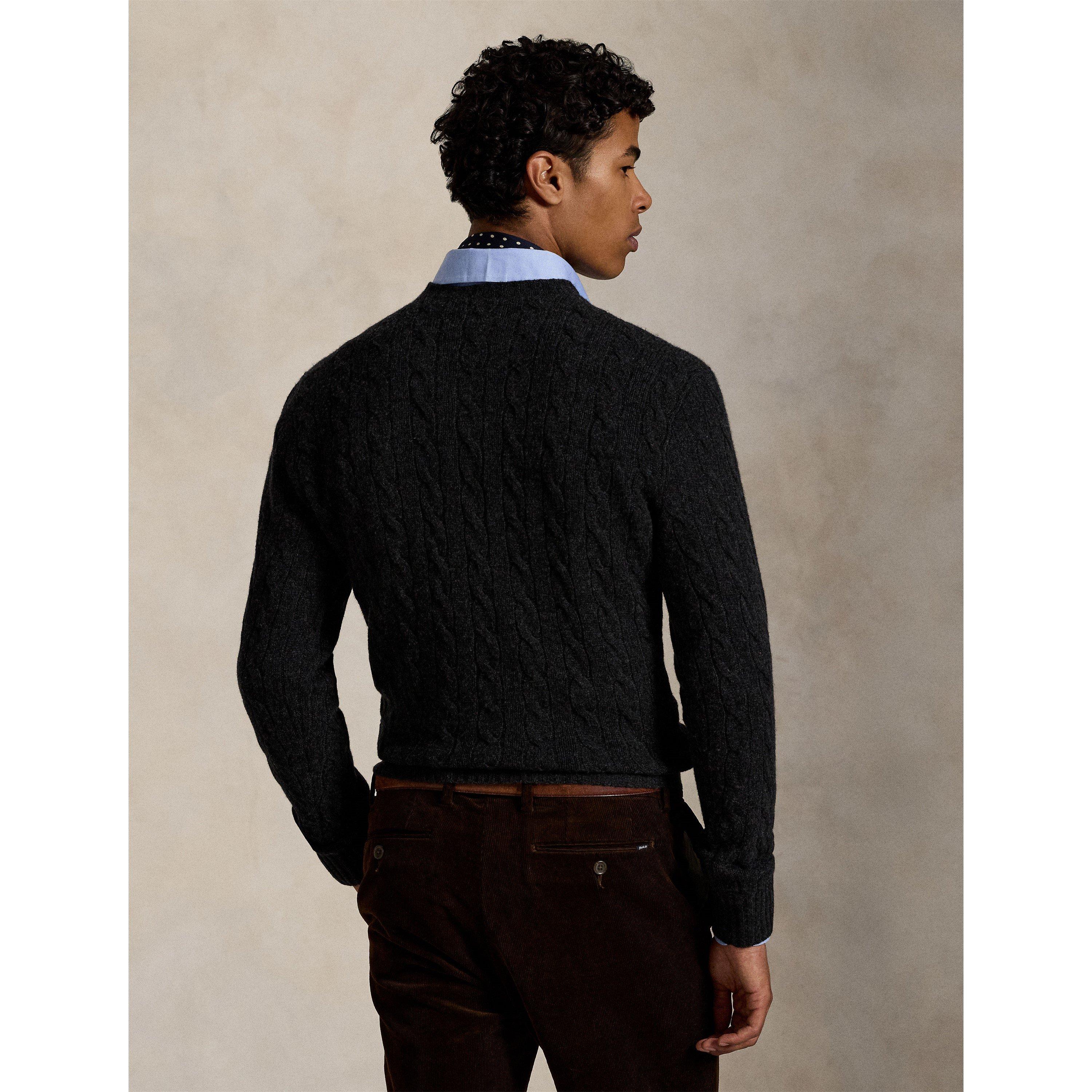 Dark Granite - Polo Ralph Lauren - Polo Polo Wool Cash Sn64 - 3
