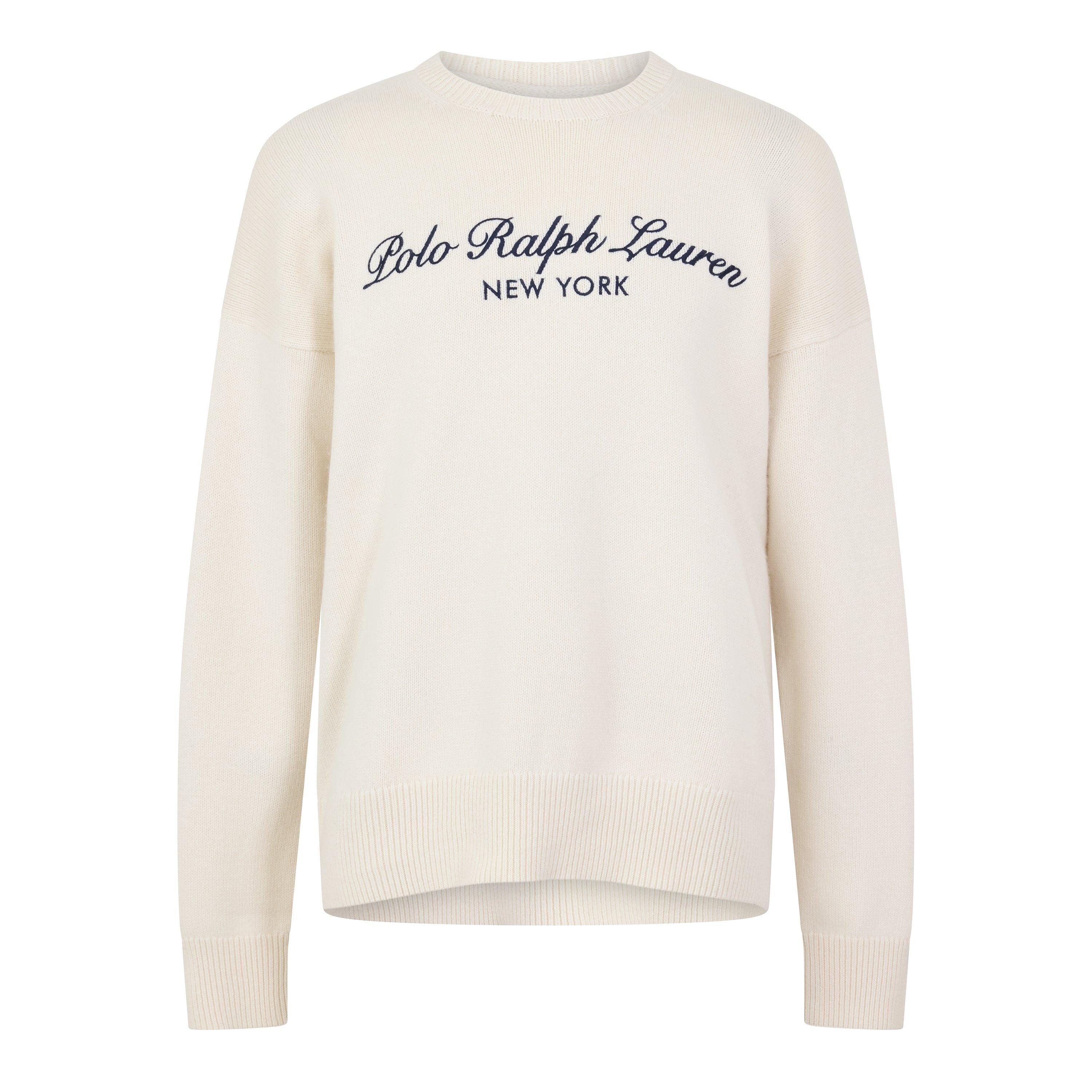 Andover Cream - Polo Ralph Lauren - Polo Script CN Knit Sn64 - 1