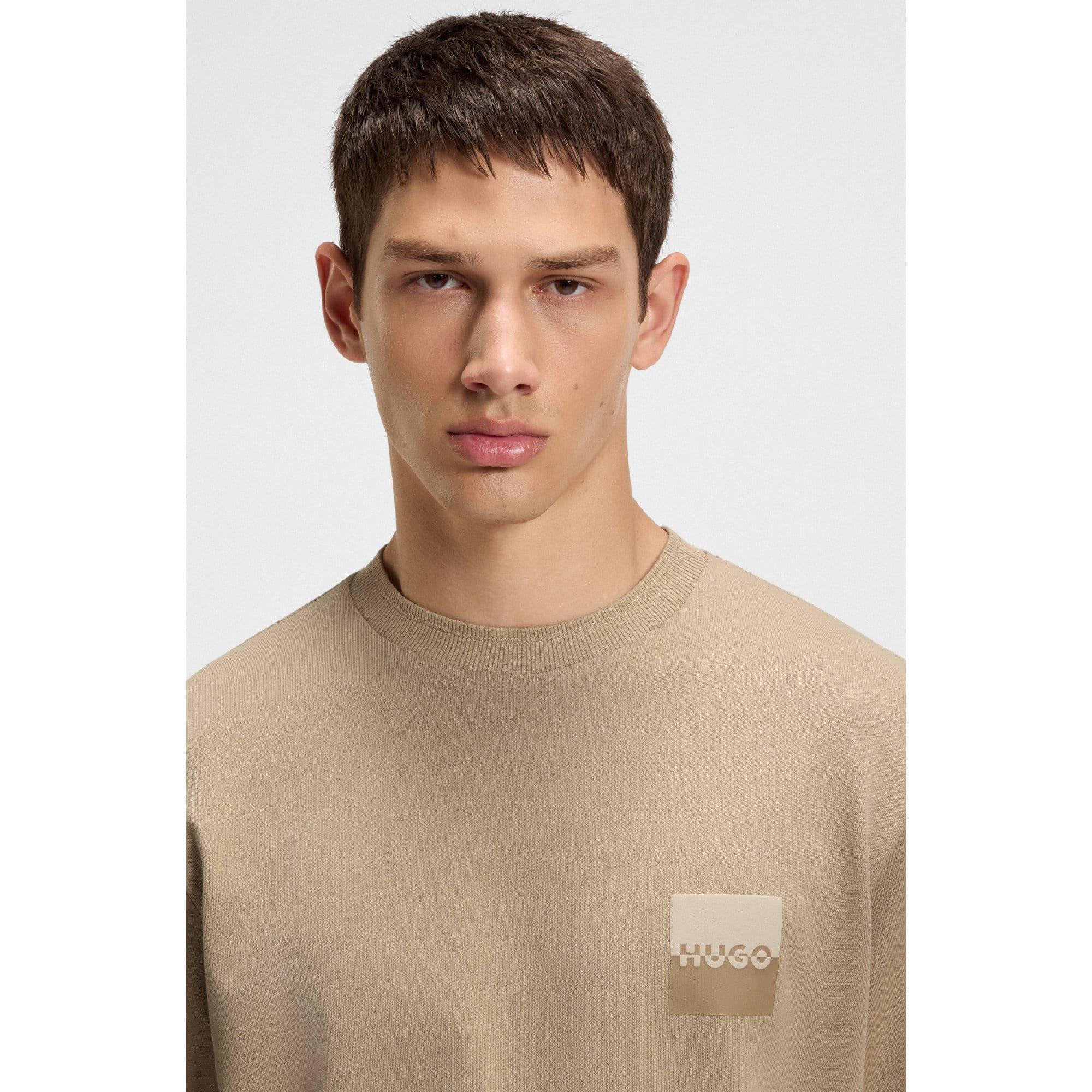 Hugo | Dusplito Split Logo T-Shirt | Sports Direct