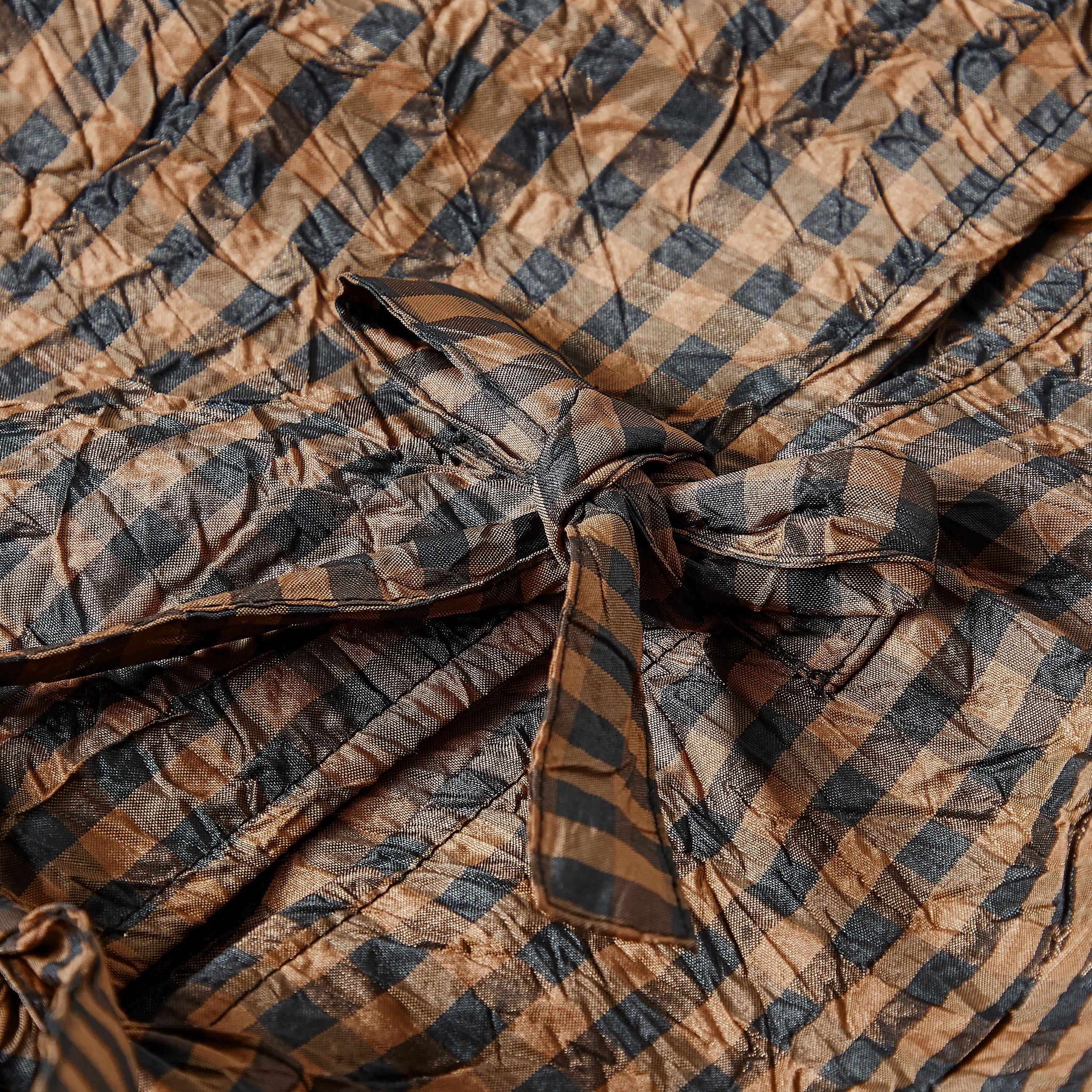 Tobacco Brown - Ganni - Ganni Crnkle Pplm Bl Ld62 - 3