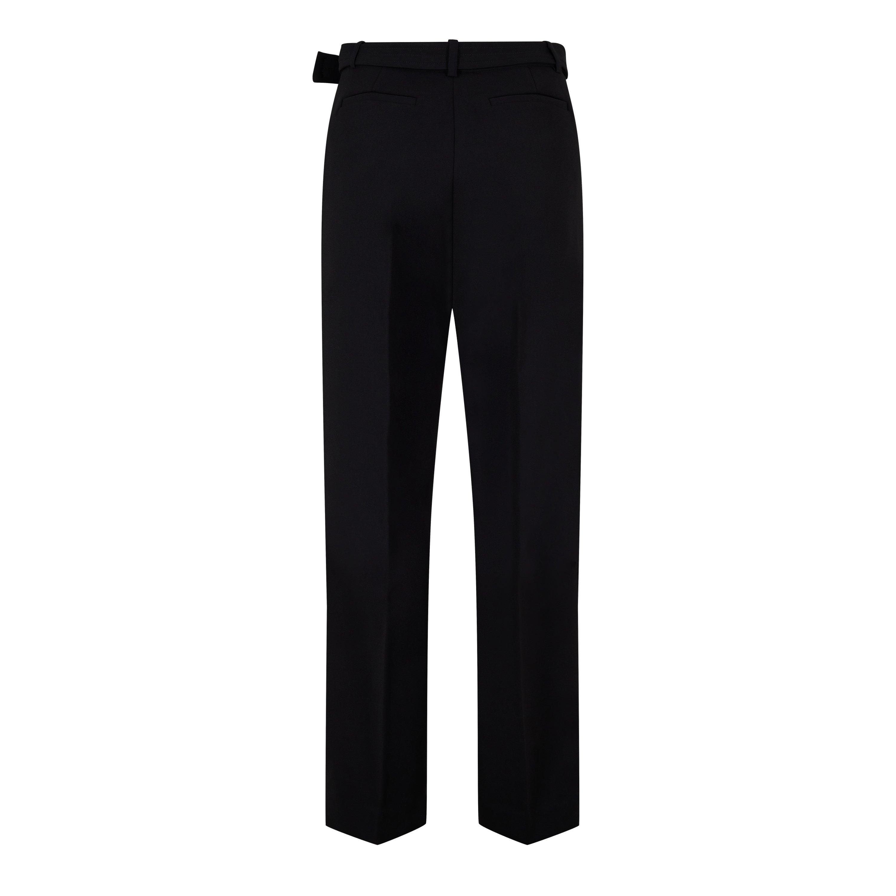 Black - Ganni - Ganni Bndd Crp Pnts Ld62 - 2