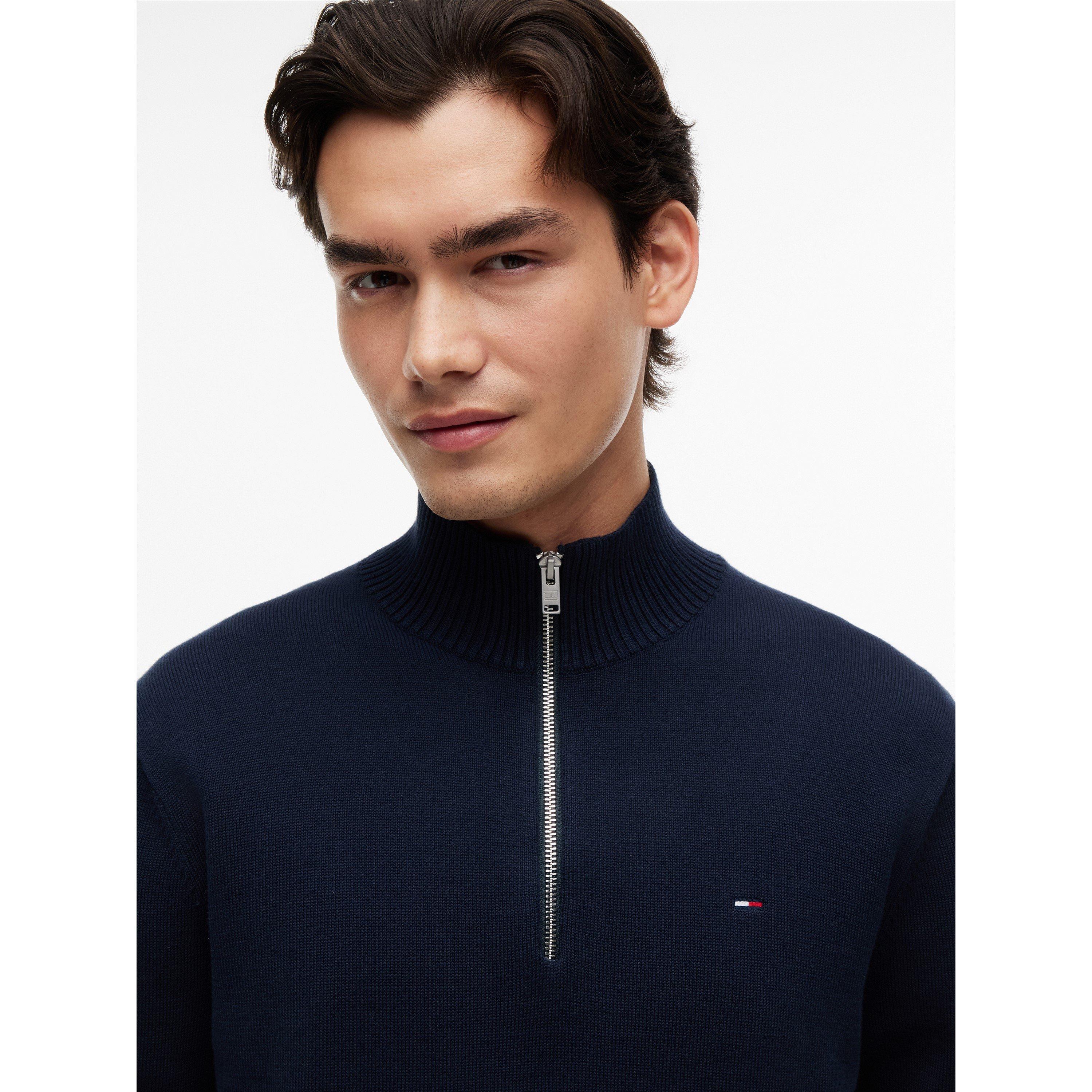 Dark Blue - Tommy Jeans - TJ Slm Ess Lght 1/4 Sn64 - 3