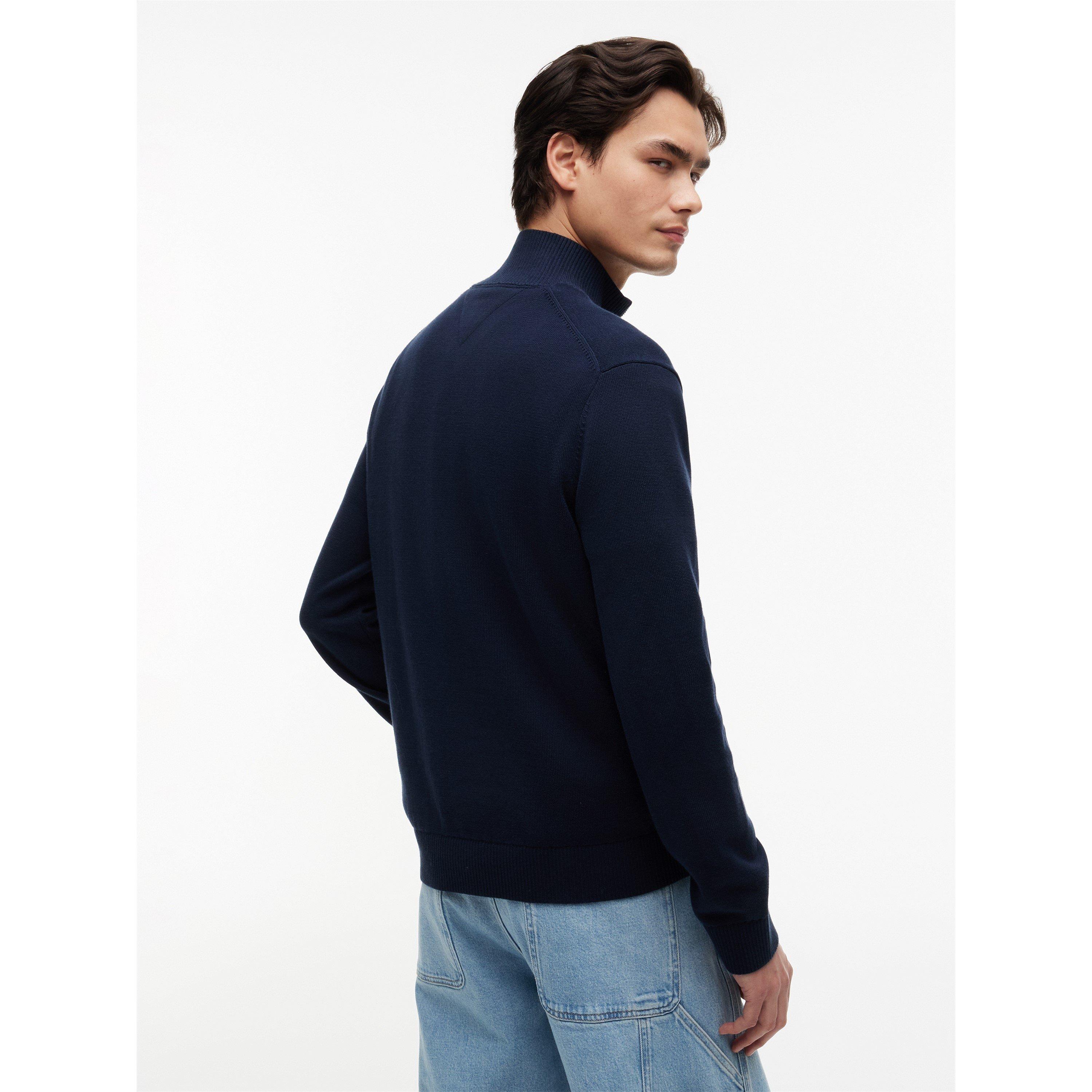Dark Blue - Tommy Jeans - TJ Slm Ess Lght 1/4 Sn64 - 5