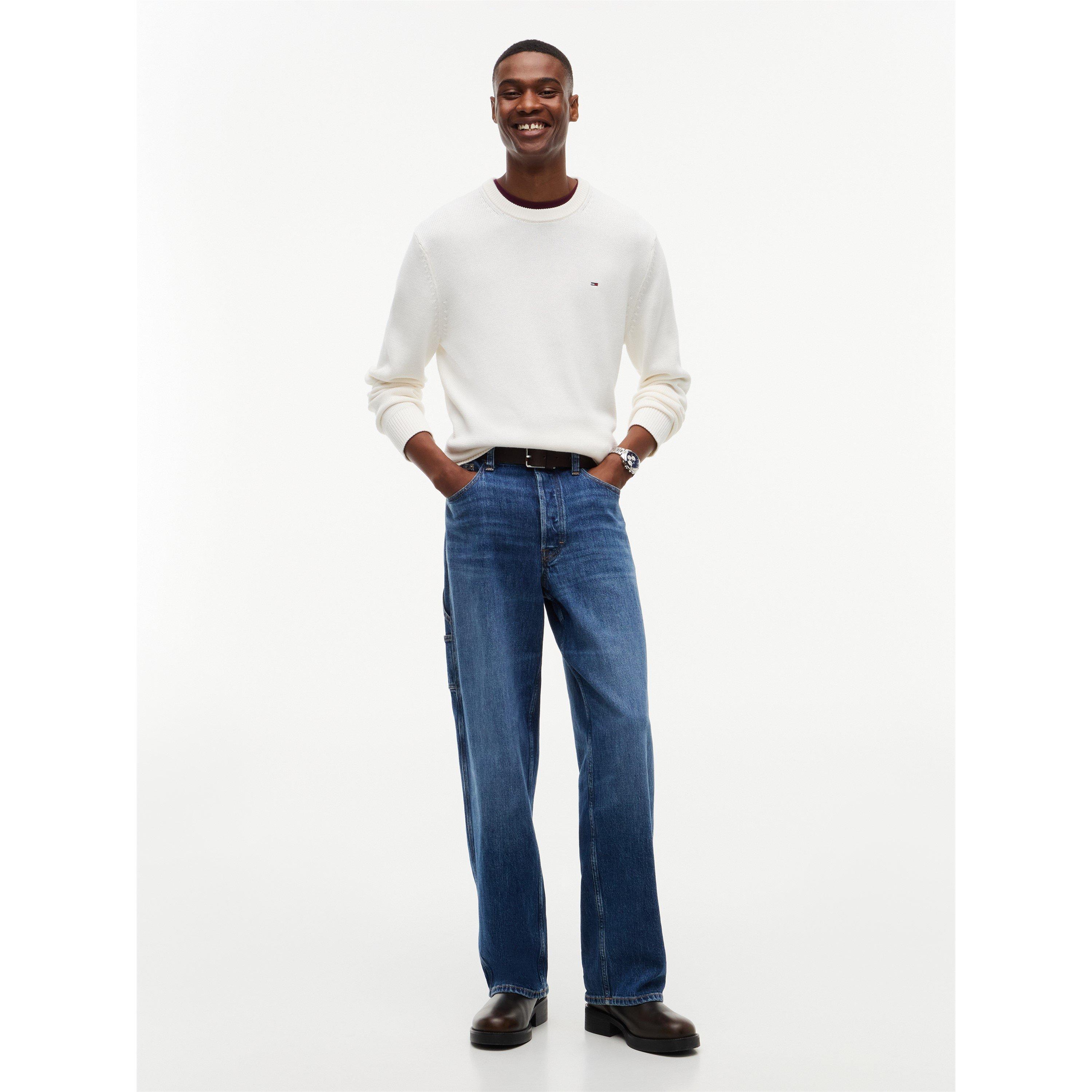 Off White - Tommy Jeans - TJ Slm Ess Sweat Ext Sn64 - 4