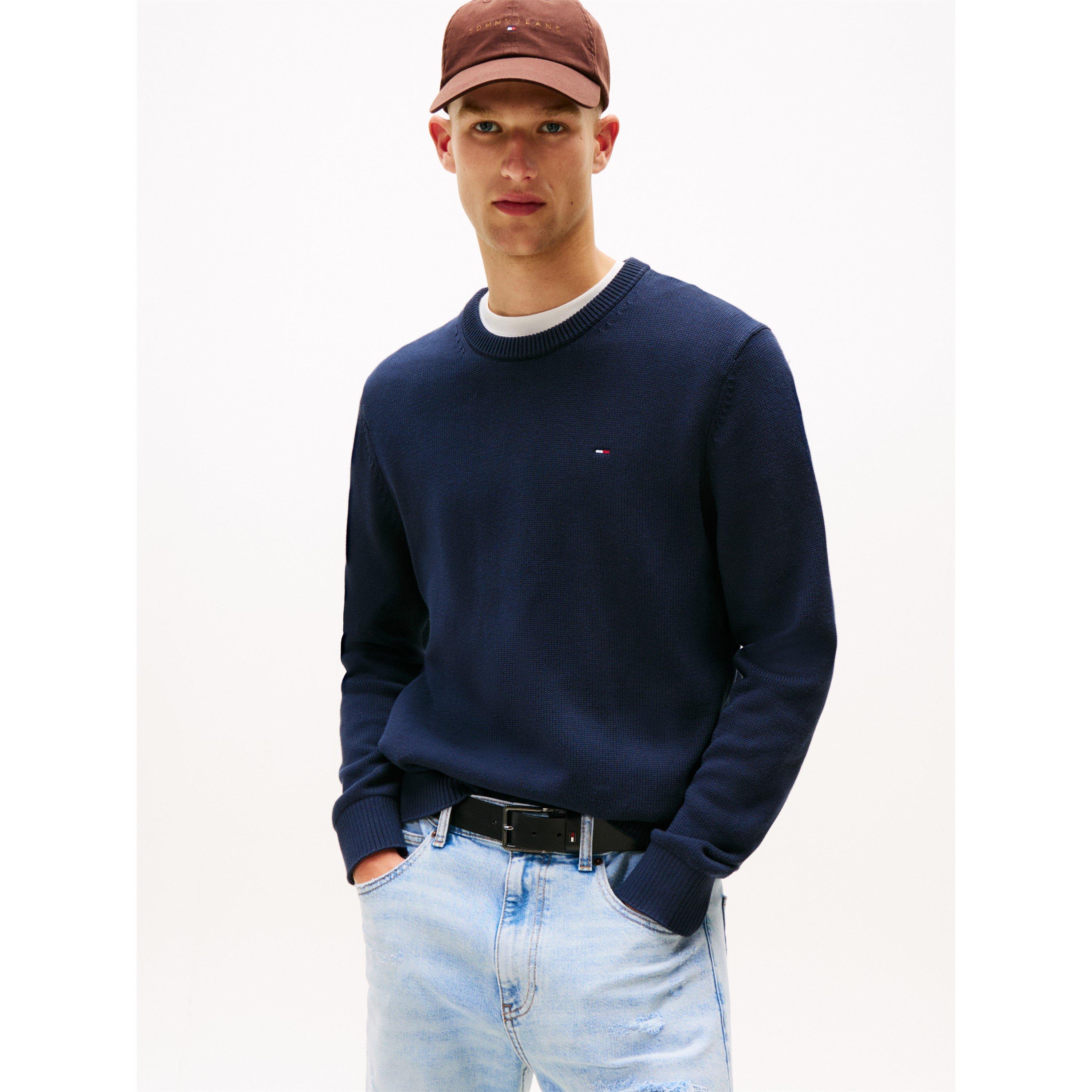 Dark Blue - Tommy Jeans - TJ Slm Ess Sweat Ext Sn64 - 2