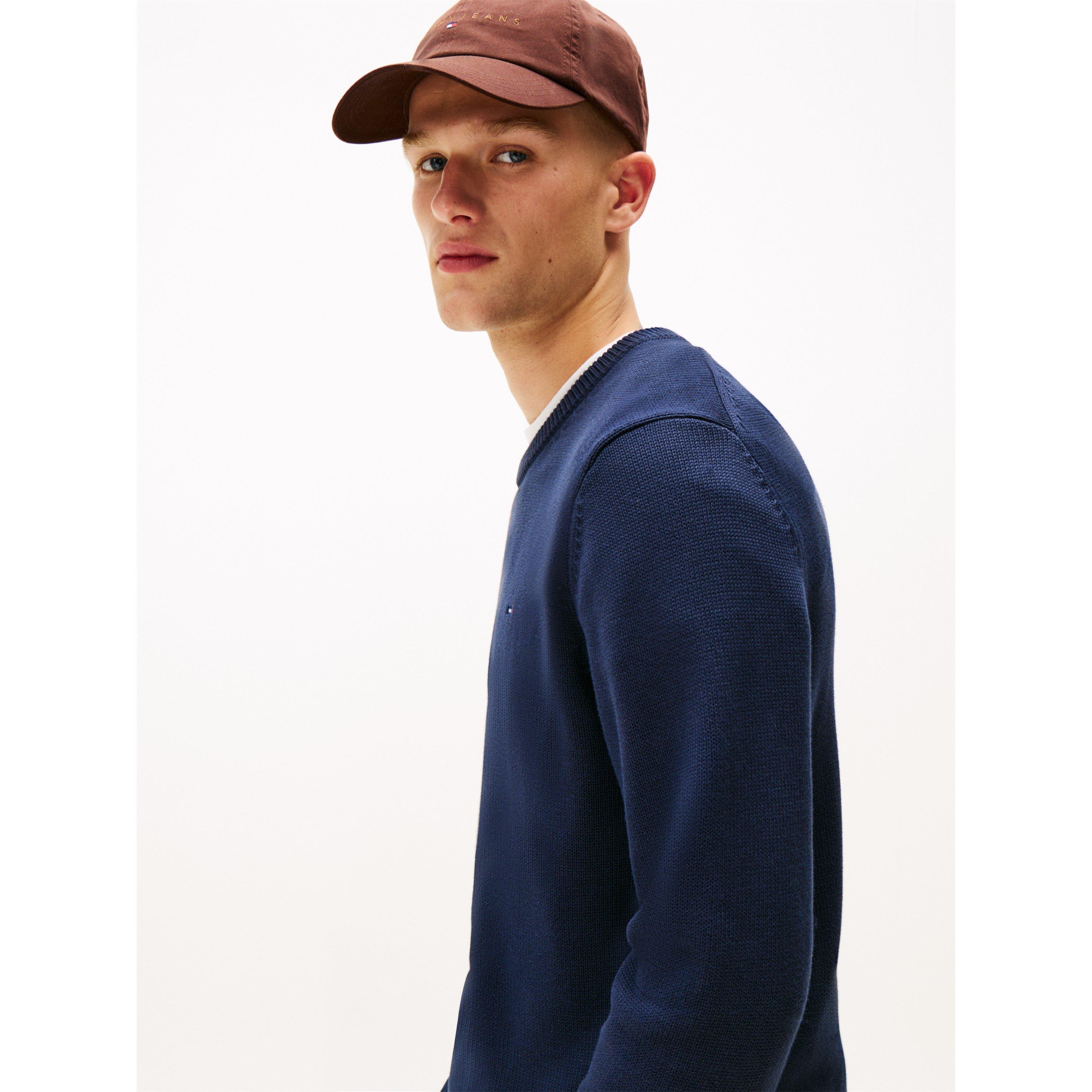 Dark Blue - Tommy Jeans - TJ Slm Ess Sweat Ext Sn64 - 4