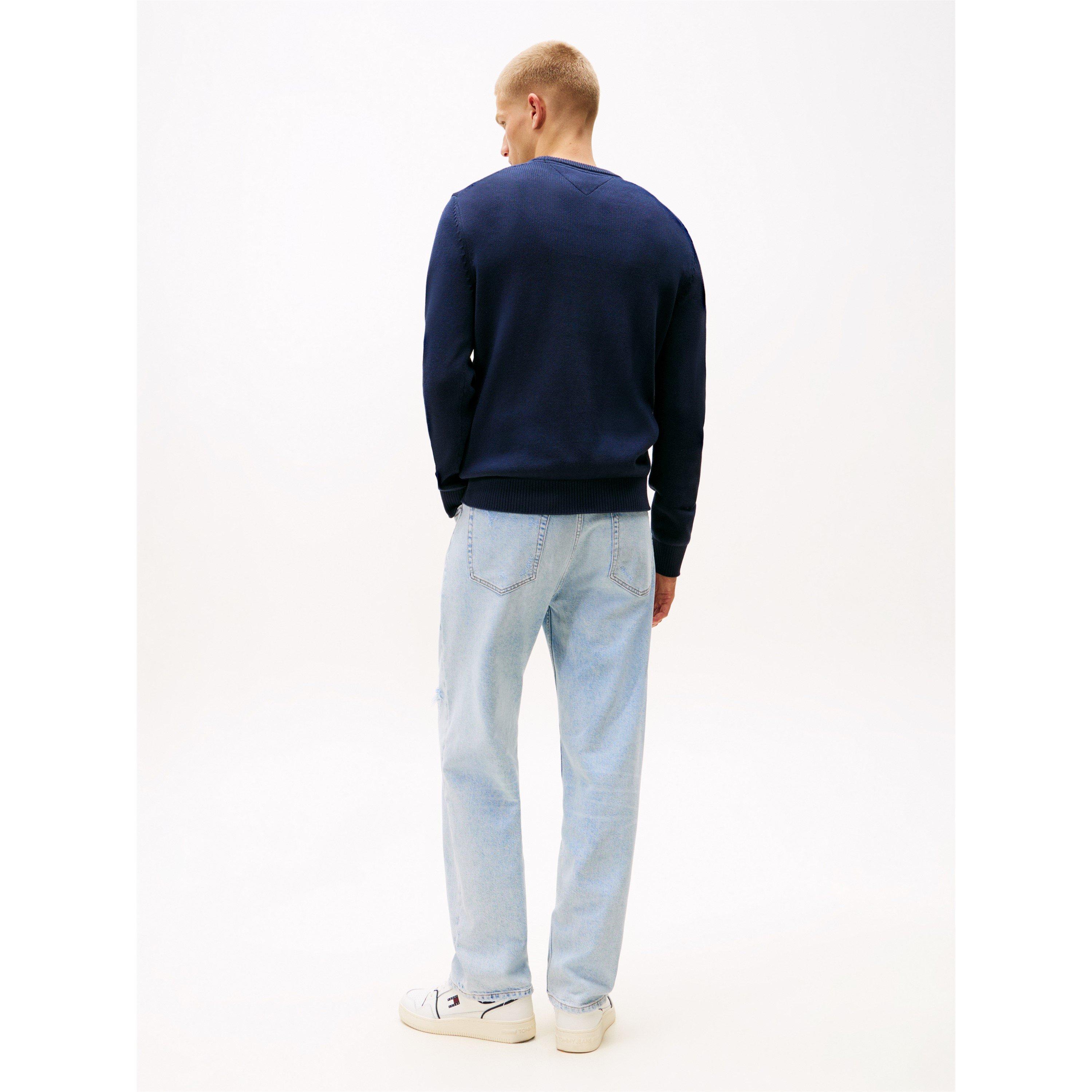 Dark Blue - Tommy Jeans - TJ Slm Ess Sweat Ext Sn64 - 5